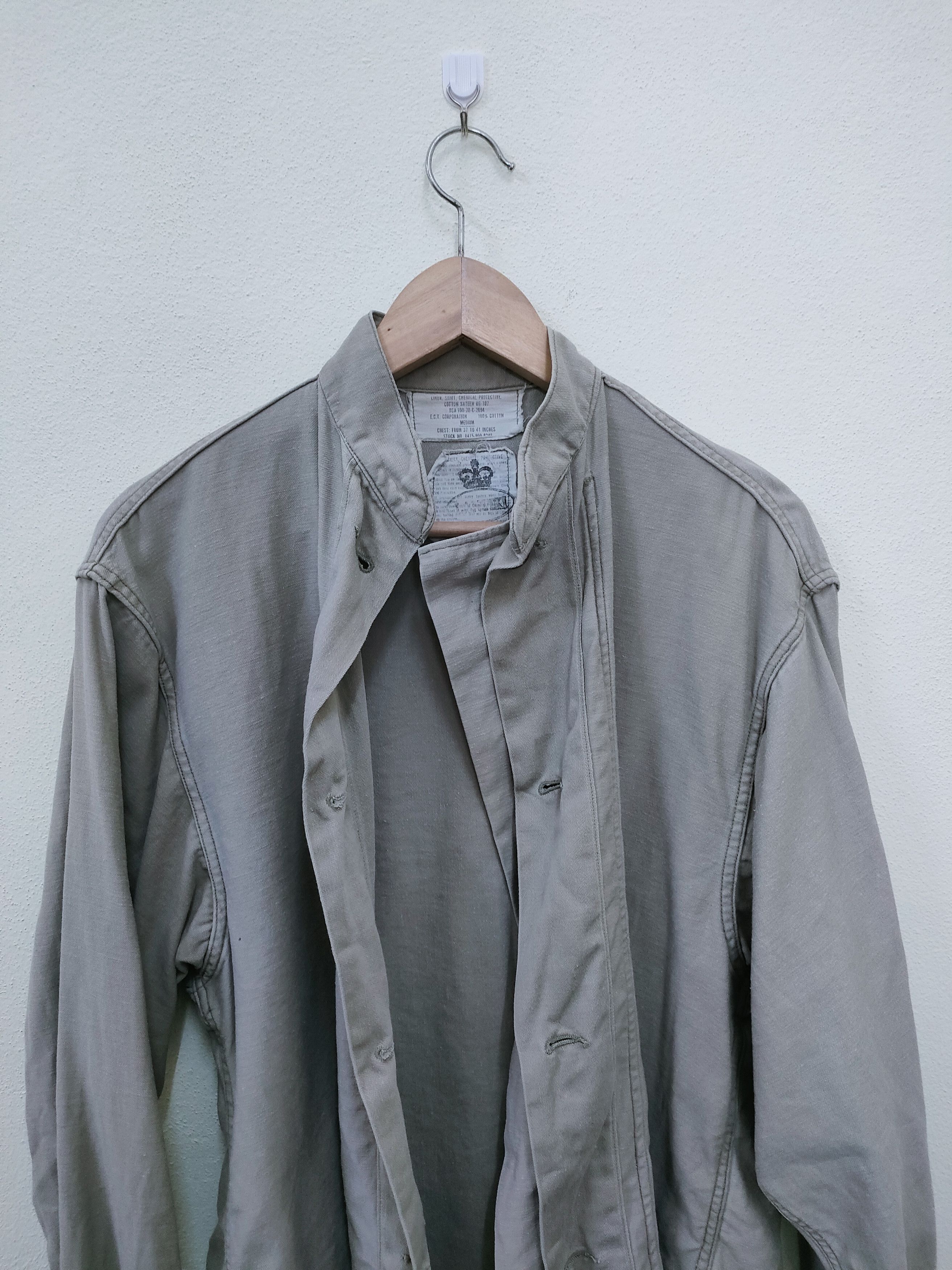 Vintage Vintage 70s Military Button Ups Size US L / EU 52-54 / 3 - 2 Thumbnail
