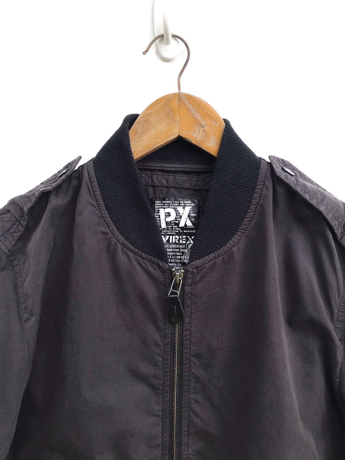 Avirex Avirex Cotton Bomber Jacket Nice Design Bikers Casual Style Size US S / EU 44-46 / 1 - 3 Thumbnail