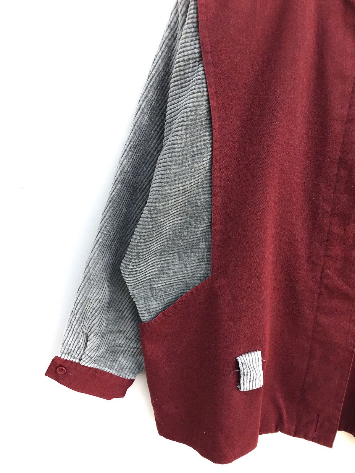 Handmade × Japanese Brand Vintage Handmade Oversized Japan Velvet Deconstruct Jacket Size US M / EU 48-50 / 2 - 3 Thumbnail