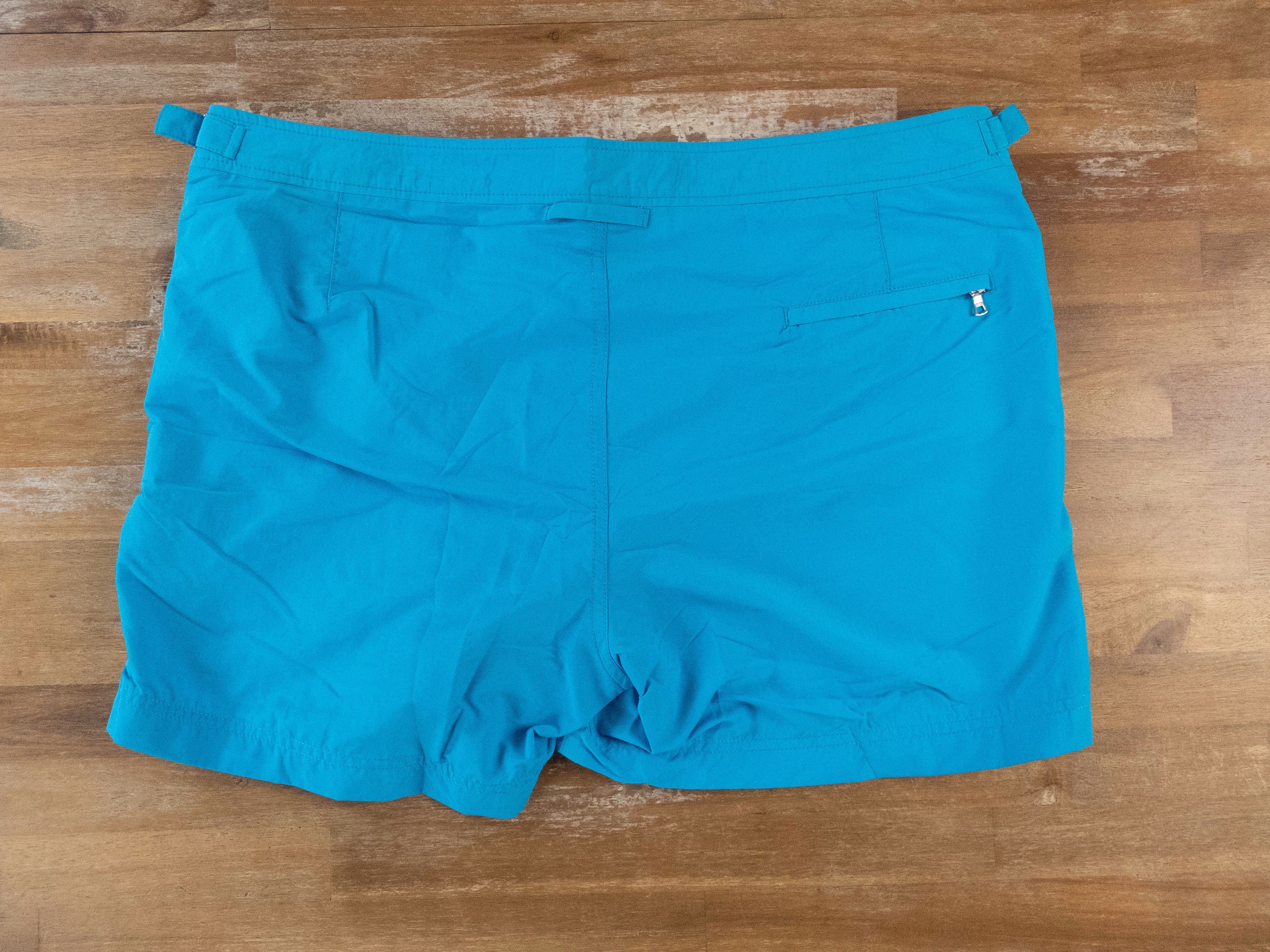 Orlebar Brown ORLEBAR BROWN Setter solid azure blue swim shorts 38 - NWT Size US 38 / EU 54 - 7 Thumbnail