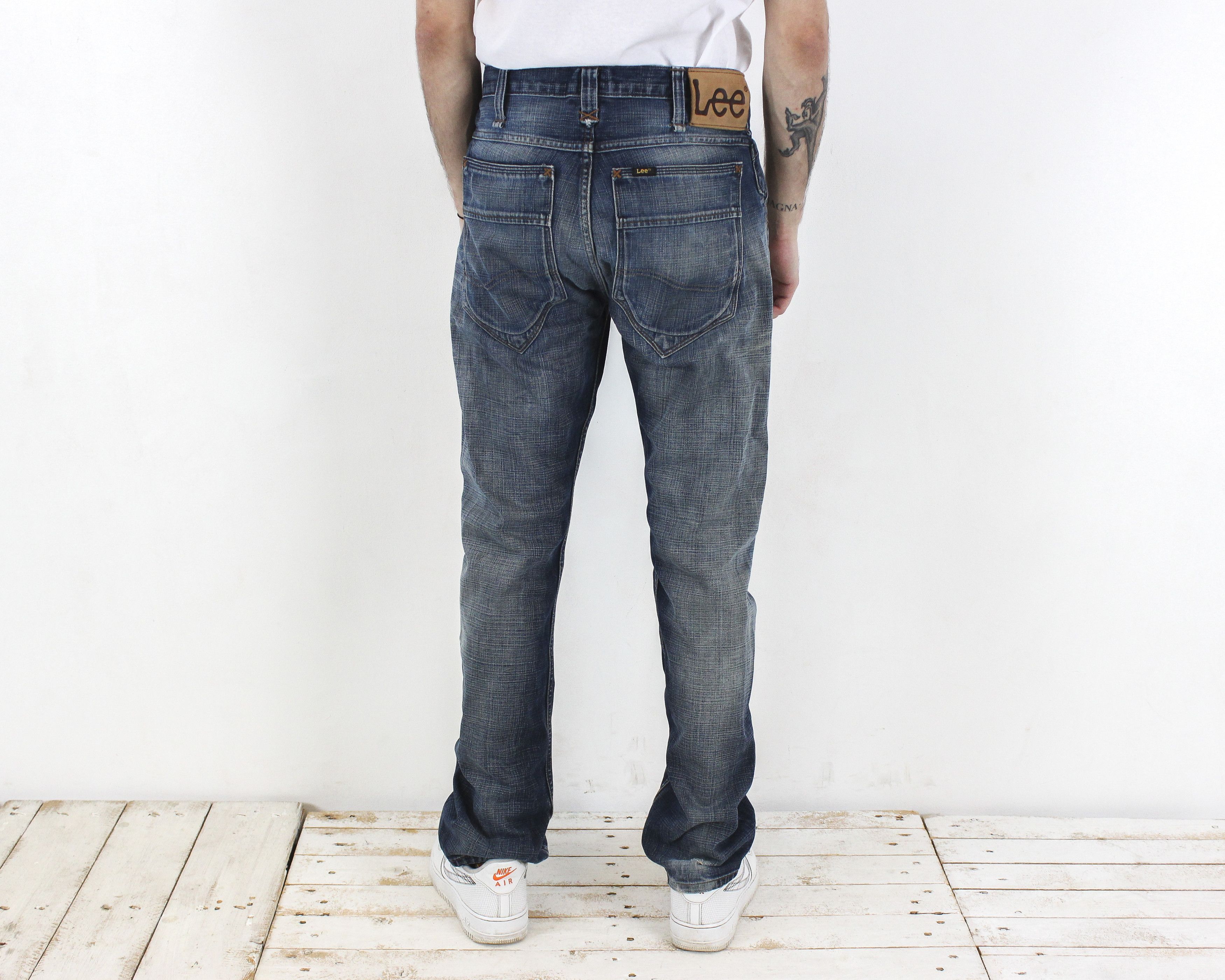 Lee Clark Flaps W30 L32 Reg Straight Jeans Denim Pants Trousers Size US 30 / EU 46 - 5 Thumbnail