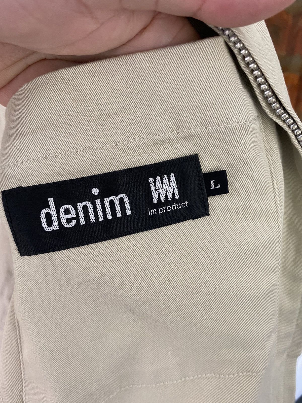 Issey Miyake 90s Issey Miyake denime worker jacket Size US L / EU 52-54 / 3 - 9 Thumbnail
