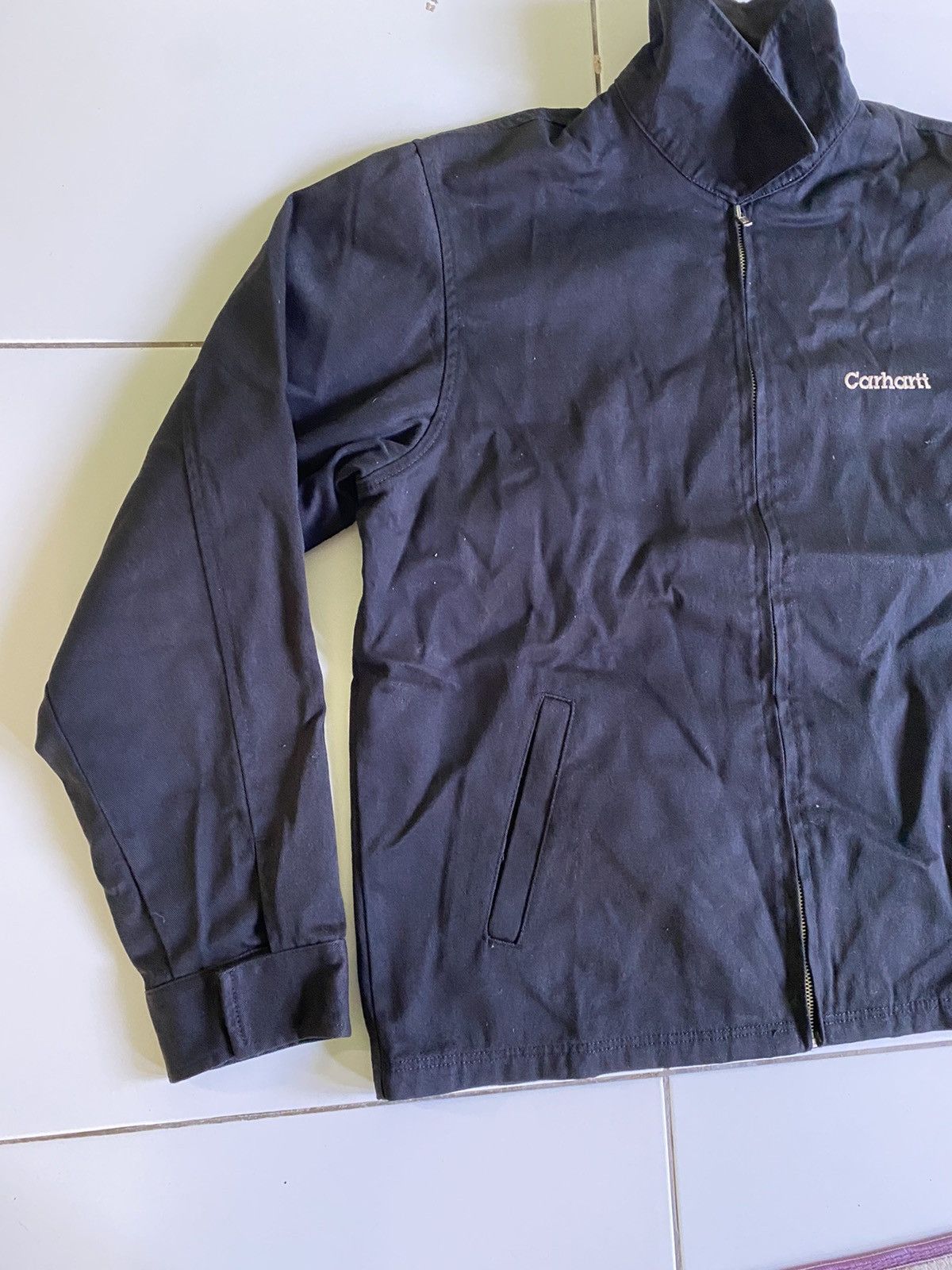 Carhartt Carhartt Workers zip up black Jacket Size US M / EU 48-50 / 2 - 2 Thumbnail
