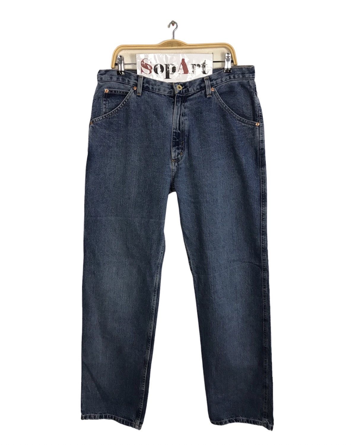 Polo Ralph Lauren × Ralph Lauren × Vintage Vintage Polo Jeans Ralph Lauren Carpenter Workwear Style Size US 36 / EU 52 - 1 Thumbnail