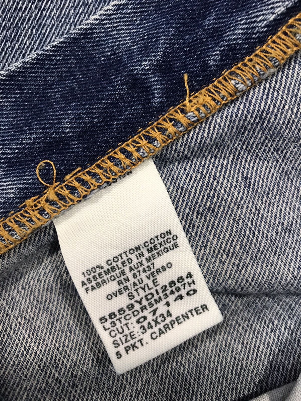 Polo Ralph Lauren × Ralph Lauren × Vintage Vintage Polo Jeans Ralph Lauren Carpenter Workwear Style Size US 36 / EU 52 - 15 Thumbnail