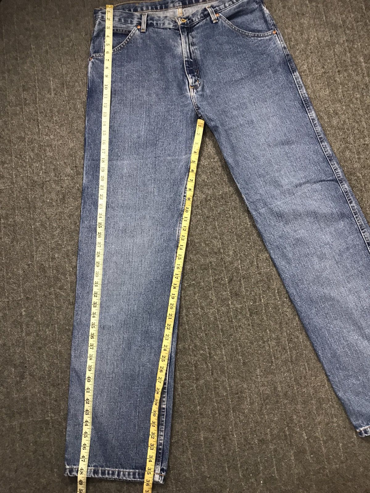 Polo Ralph Lauren × Ralph Lauren × Vintage Vintage Polo Jeans Ralph Lauren Carpenter Workwear Style Size US 36 / EU 52 - 19 Thumbnail