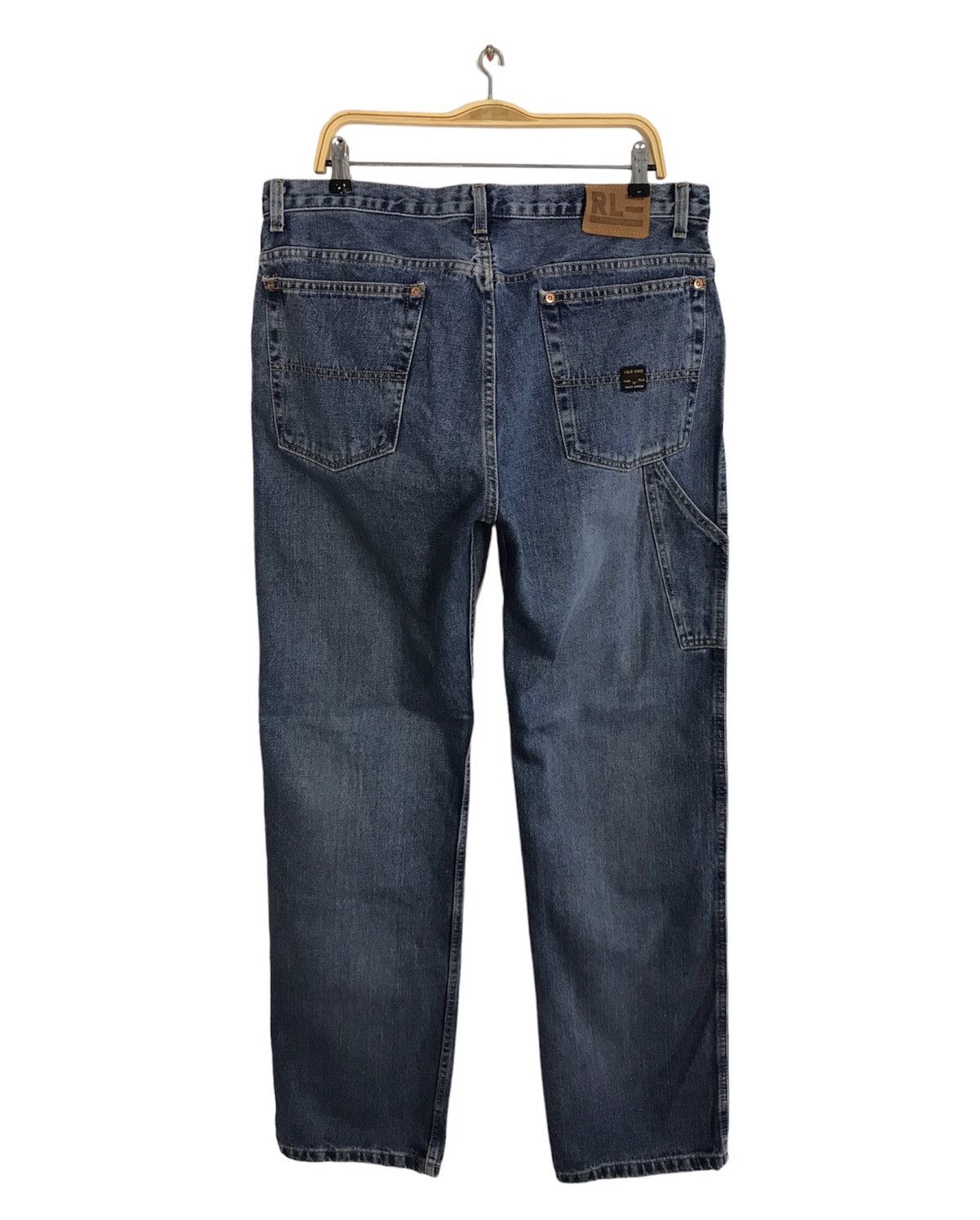 Polo Ralph Lauren × Ralph Lauren × Vintage Vintage Polo Jeans Ralph Lauren Carpenter Workwear Style Size US 36 / EU 52 - 2 Thumbnail