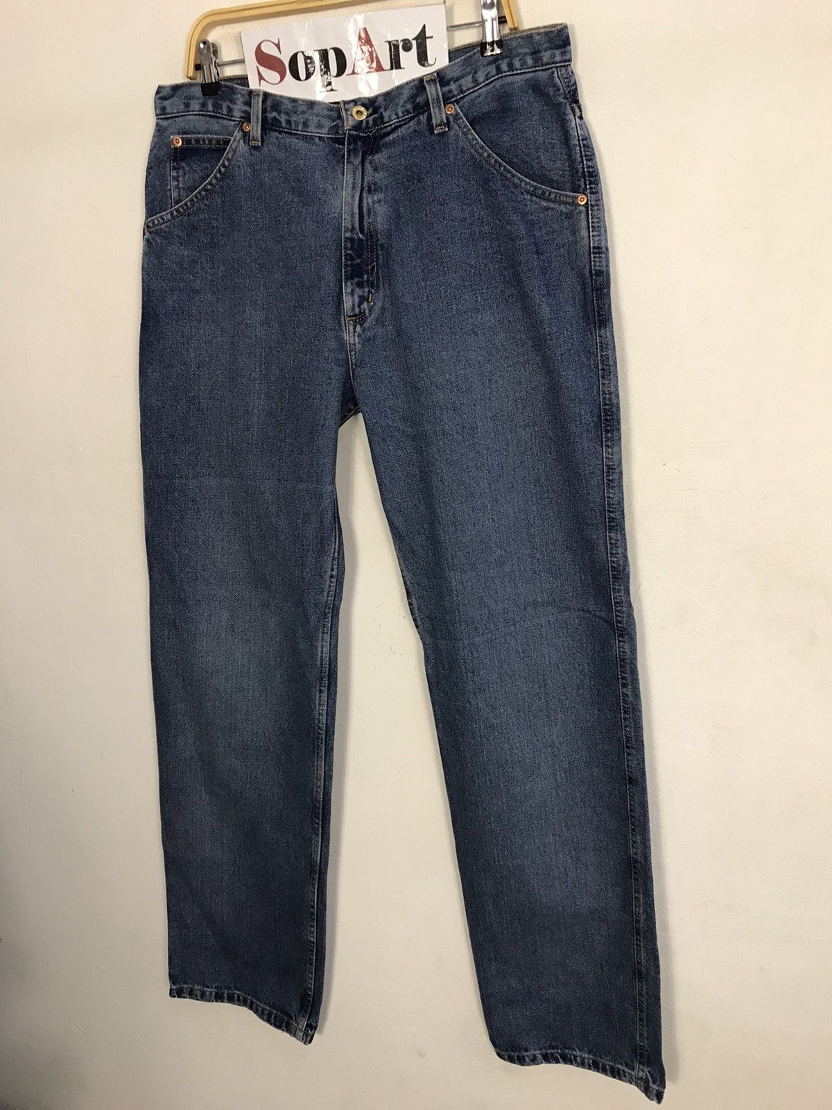 Polo Ralph Lauren × Ralph Lauren × Vintage Vintage Polo Jeans Ralph Lauren Carpenter Workwear Style Size US 36 / EU 52 - 4 Thumbnail
