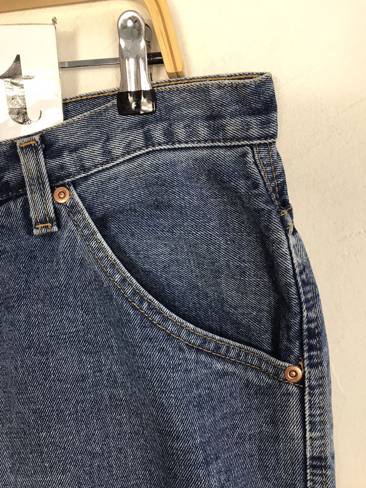 Polo Ralph Lauren × Ralph Lauren × Vintage Vintage Polo Jeans Ralph Lauren Carpenter Workwear Style Size US 36 / EU 52 - 5 Thumbnail