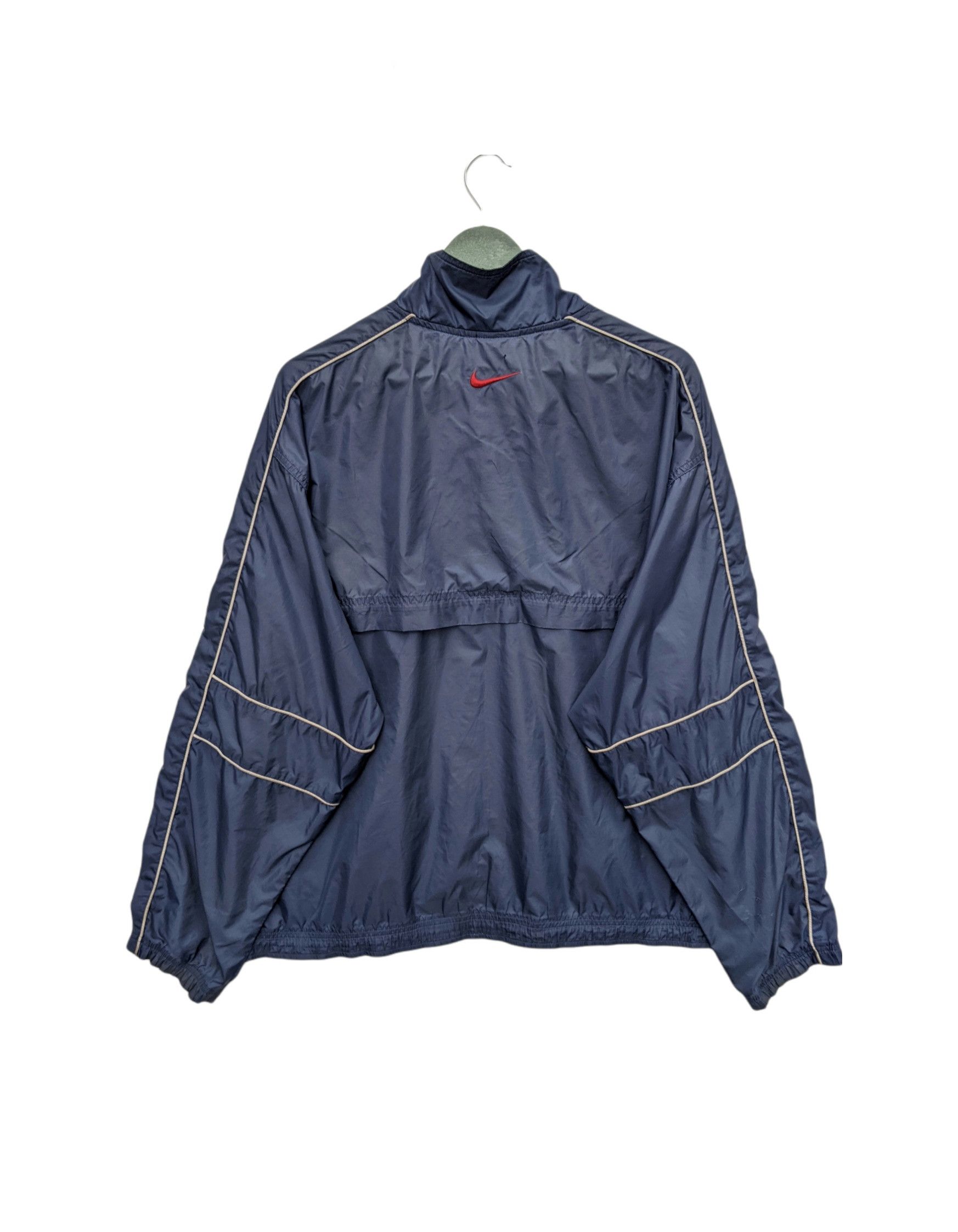Nike × Salem Sportswear × Vintage Vintage Nike Windbreaker Jacket Size US L / EU 52-54 / 3 - 3 Thumbnail