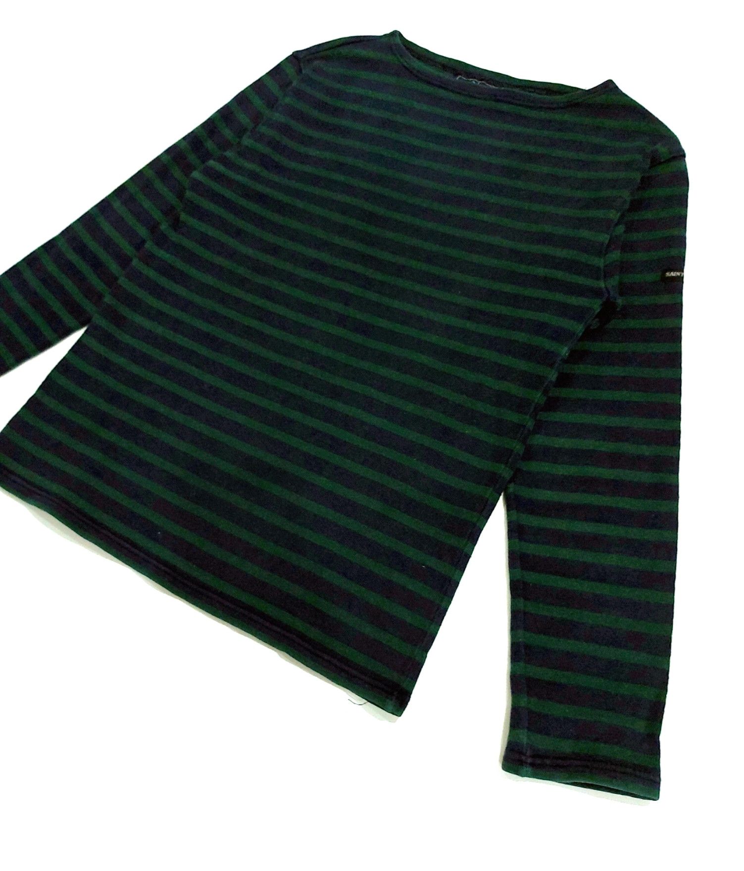 Designer × Saint James RARE! SAINT JAMES MADE IN FRANCE SMART DAPPER STRIPED Size S / US 4 / IT 40 - 3 Thumbnail