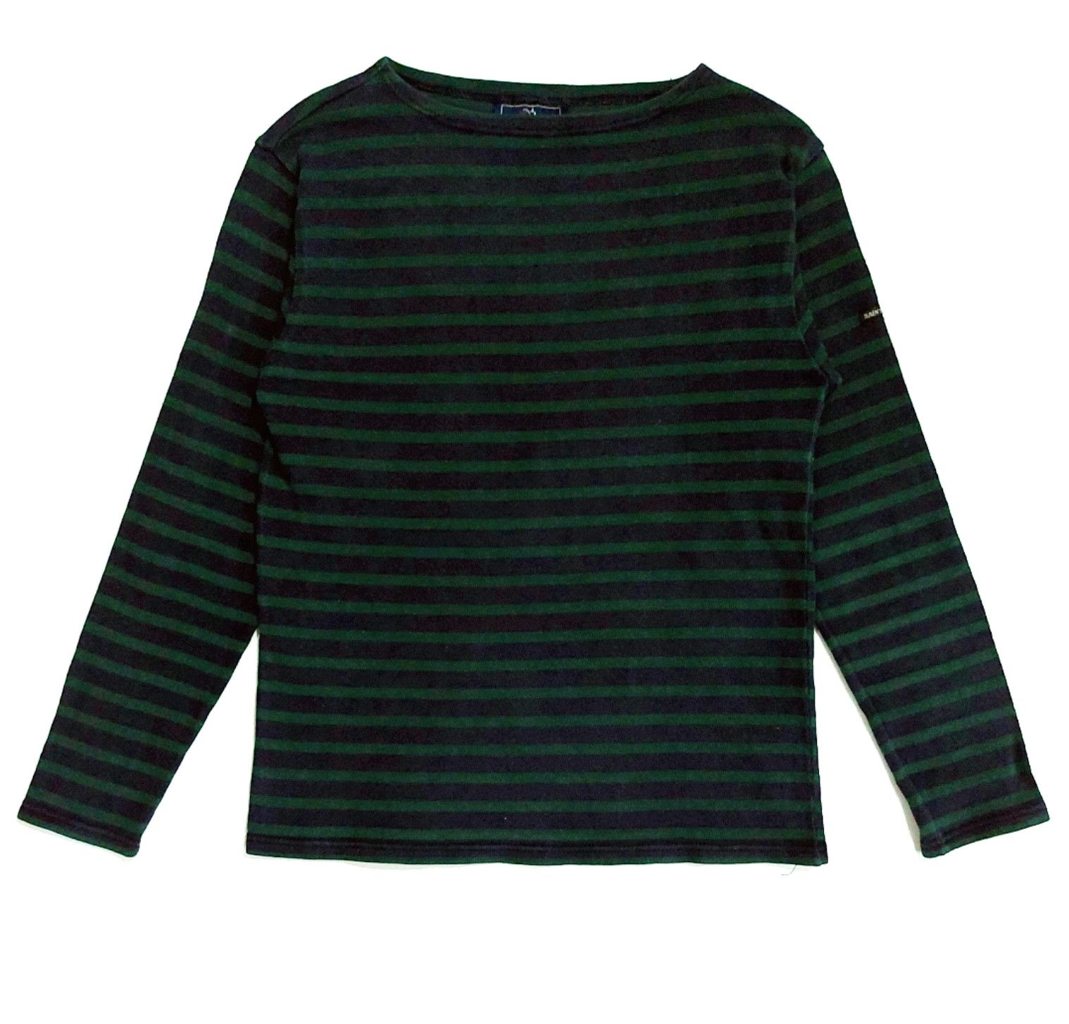Designer × Saint James RARE! SAINT JAMES MADE IN FRANCE SMART DAPPER STRIPED Size S / US 4 / IT 40 - 1 Thumbnail