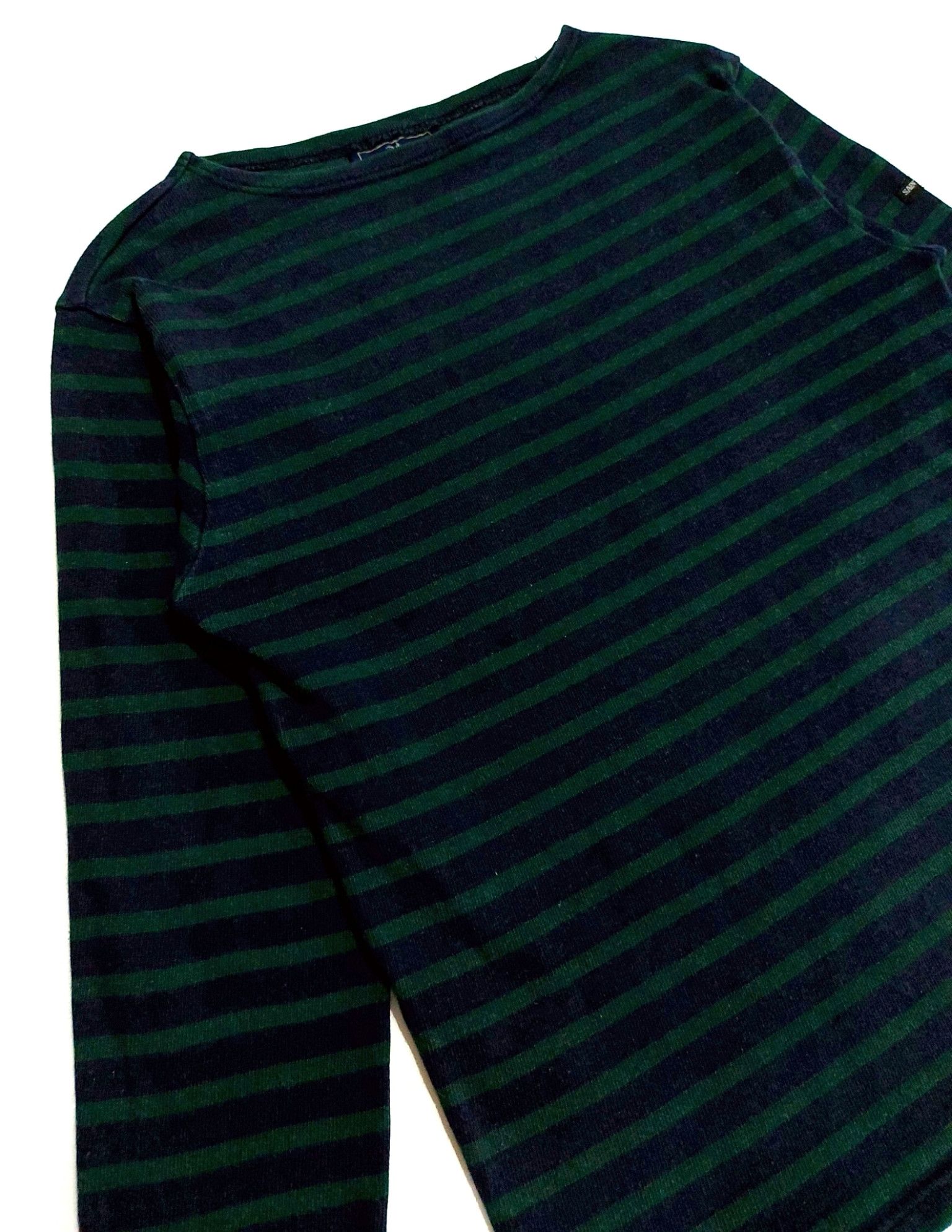 Designer × Saint James RARE! SAINT JAMES MADE IN FRANCE SMART DAPPER STRIPED Size S / US 4 / IT 40 - 4 Thumbnail