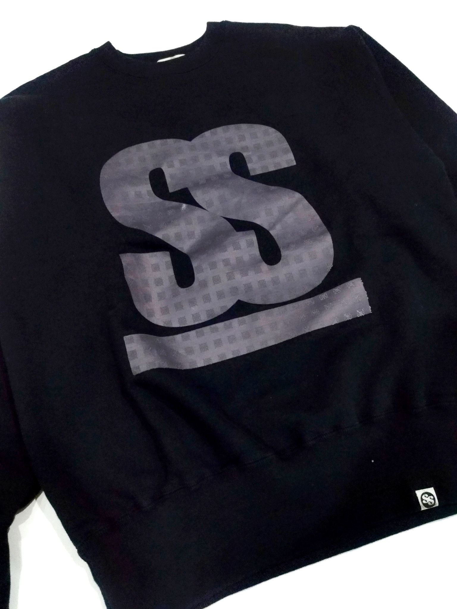 Japanese Brand RARE! SOST BIG LOGO SPELL OUT MONOGRAM SWEATSHIRT Size US L / EU 52-54 / 3 - 4 Thumbnail