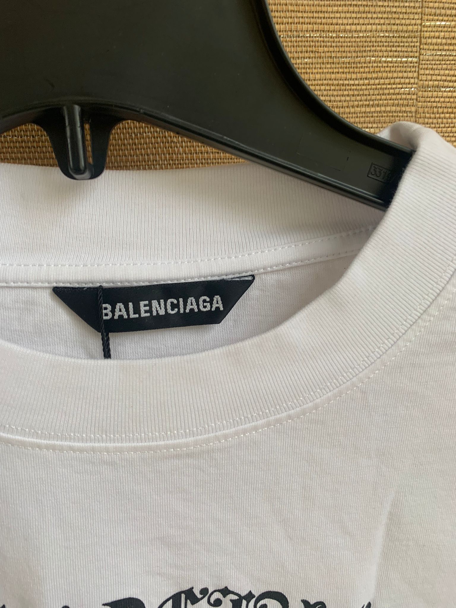 Balenciaga LS Goth Tee in white color Size US M / EU 48-50 / 2 - 7 Thumbnail