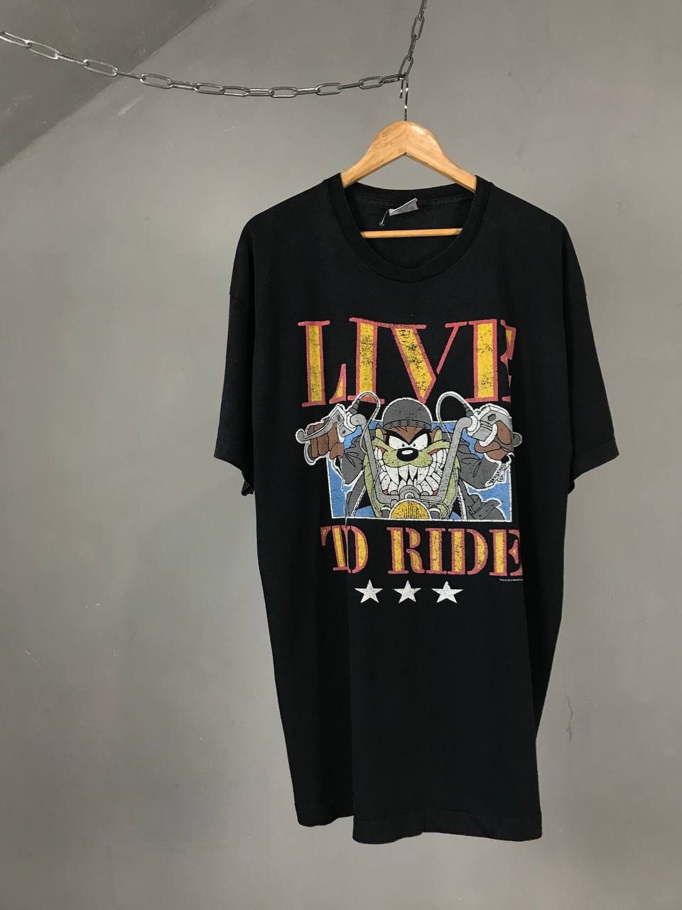 Vintage Taz 1994 vintage movie Warner Bros tee Size US XL / EU 56 / 4 - 1 Thumbnail