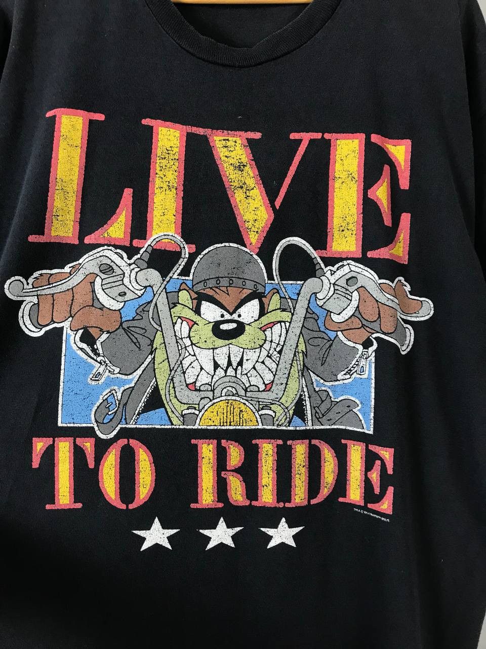 Vintage Taz 1994 vintage movie Warner Bros tee Size US XL / EU 56 / 4 - 3 Thumbnail