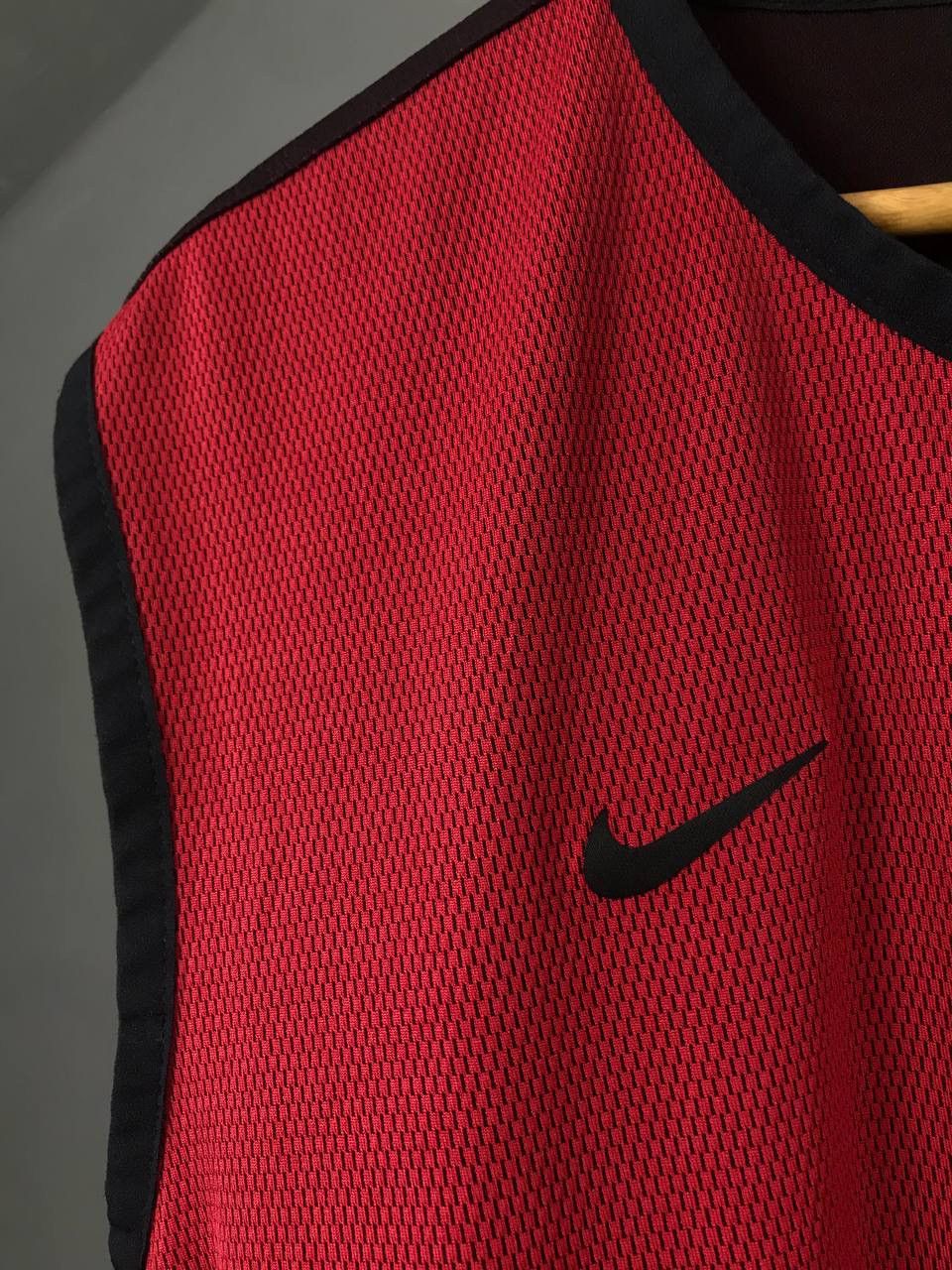 Nike × Vintage Nike swoosh streetwear vintage double sided tee Size US M / EU 48-50 / 2 - 6 Thumbnail