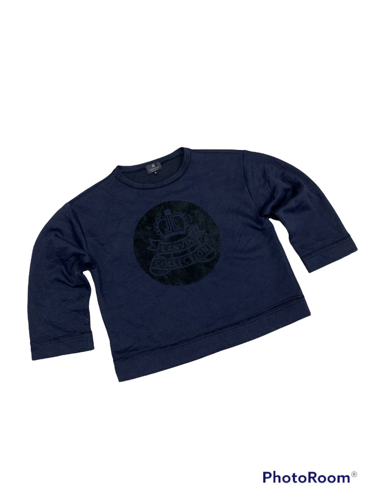 Lanvin LANVIN COLLECTION CROPPED SWEATSHIRT Size US M / EU 48-50 / 2 - 1 Thumbnail