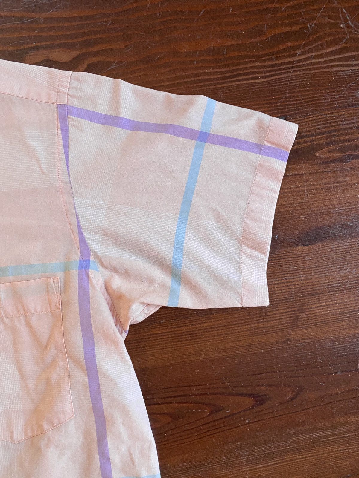 Alexander Julian Vintage 90’s Alexander Julian Pink Plaid Button Up Size US M / EU 48-50 / 2 - 4 Thumbnail