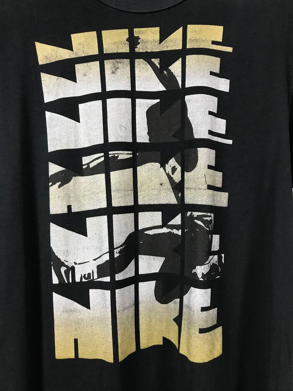 Nike × Vintage Nike swoosh streetwear vintage tee Size US L / EU 52-54 / 3 - 3 Thumbnail
