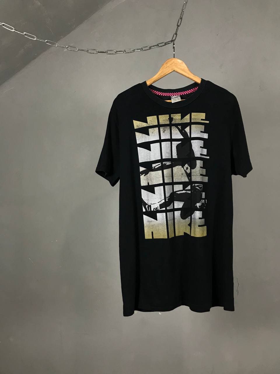 Nike × Vintage Nike swoosh streetwear vintage tee Size US L / EU 52-54 / 3 - 1 Thumbnail