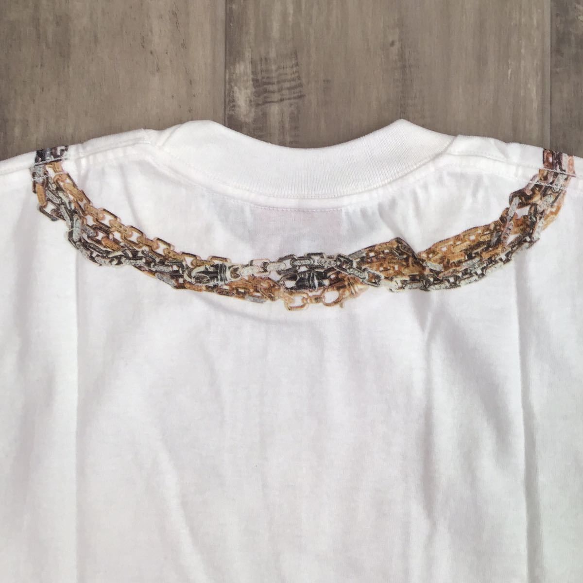 Bape 🔥NFS limited BAPE Jacob Necklace T-shirt a bathing ape NIGO Size US S / EU 44-46 / 1 - 4 Thumbnail