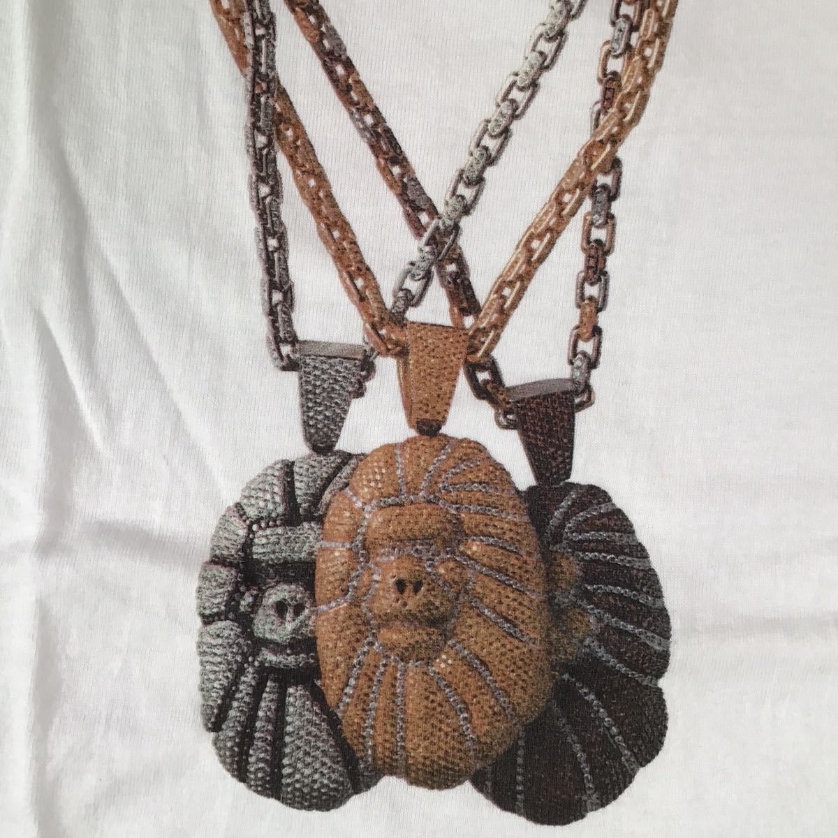Bape 🔥NFS limited BAPE Jacob Necklace T-shirt a bathing ape NIGO Size US S / EU 44-46 / 1 - 2 Thumbnail