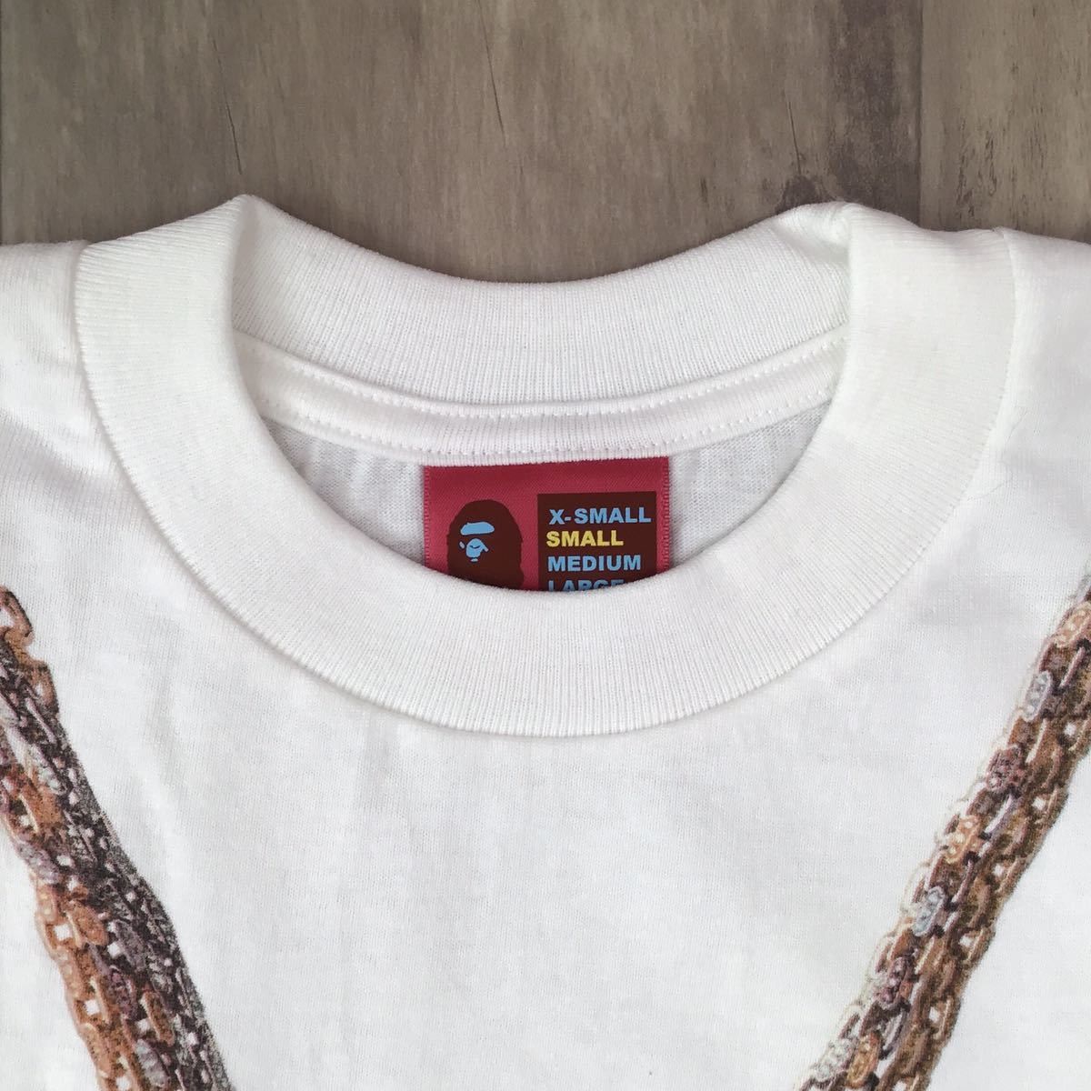 Bape 🔥NFS limited BAPE Jacob Necklace T-shirt a bathing ape NIGO Size US S / EU 44-46 / 1 - 5 Thumbnail