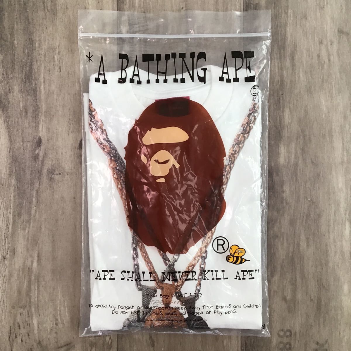 Bape 🔥NFS limited BAPE Jacob Necklace T-shirt a bathing ape NIGO Size US S / EU 44-46 / 1 - 9 Thumbnail