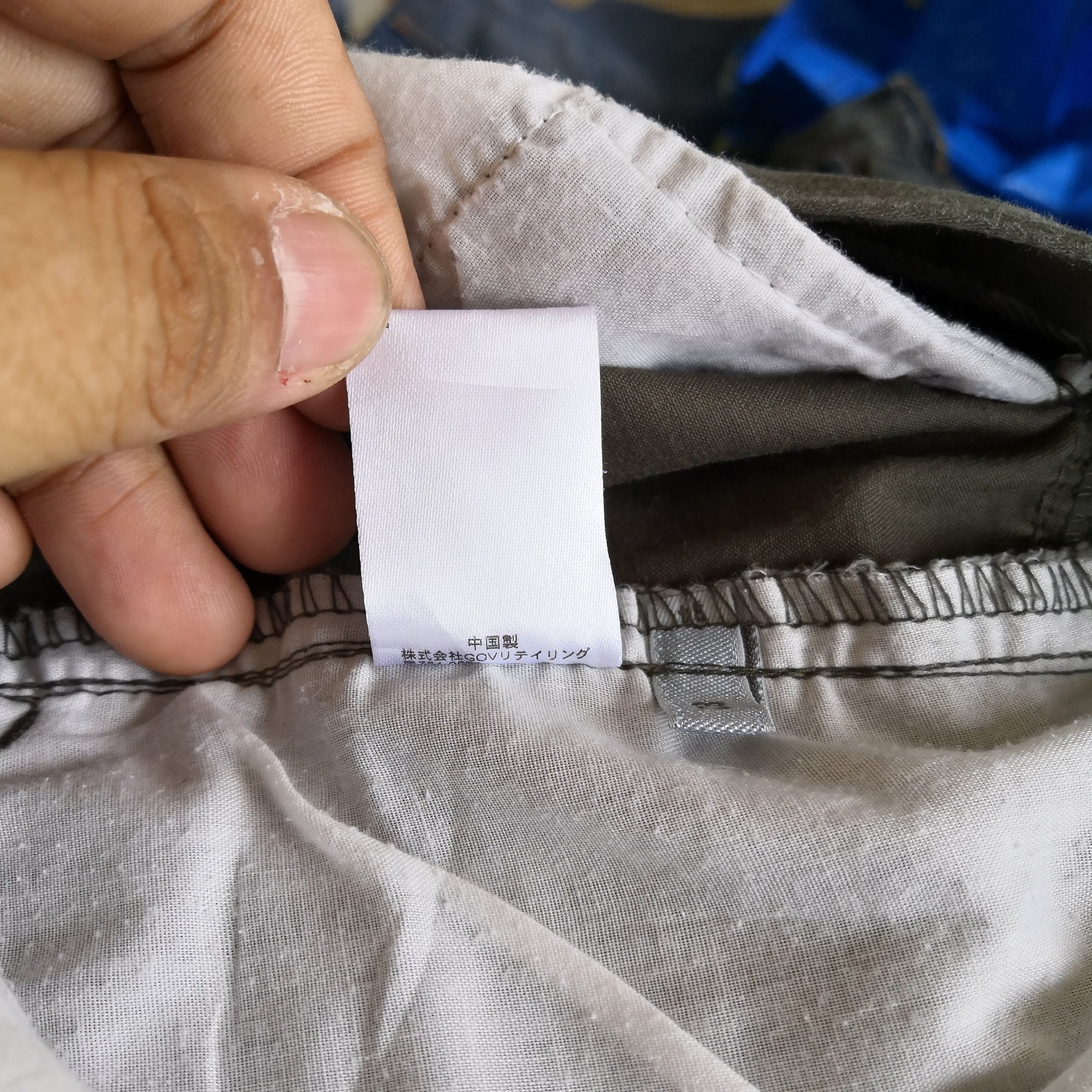 Japanese Brand × Vintage Japanese Cargo Pants Parachute Multi Pocket Trousers Pants Size 30" / US 8 / IT 44 - 7 Thumbnail
