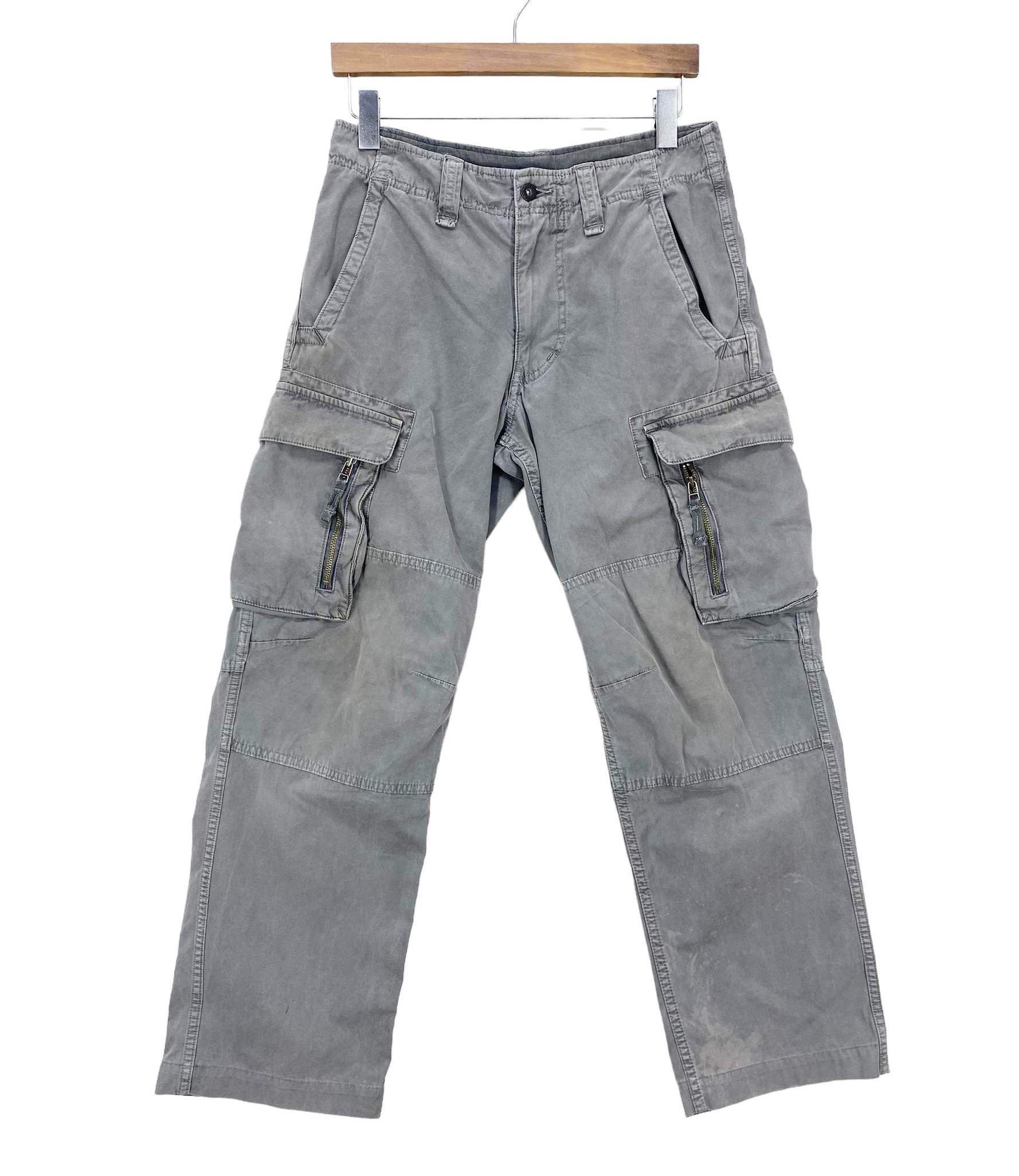 Japanese Brand × Uniqlo UNIQLO Military Worn-Out Style Tactical Cargo Size US 30 / EU 46 - 1 Thumbnail