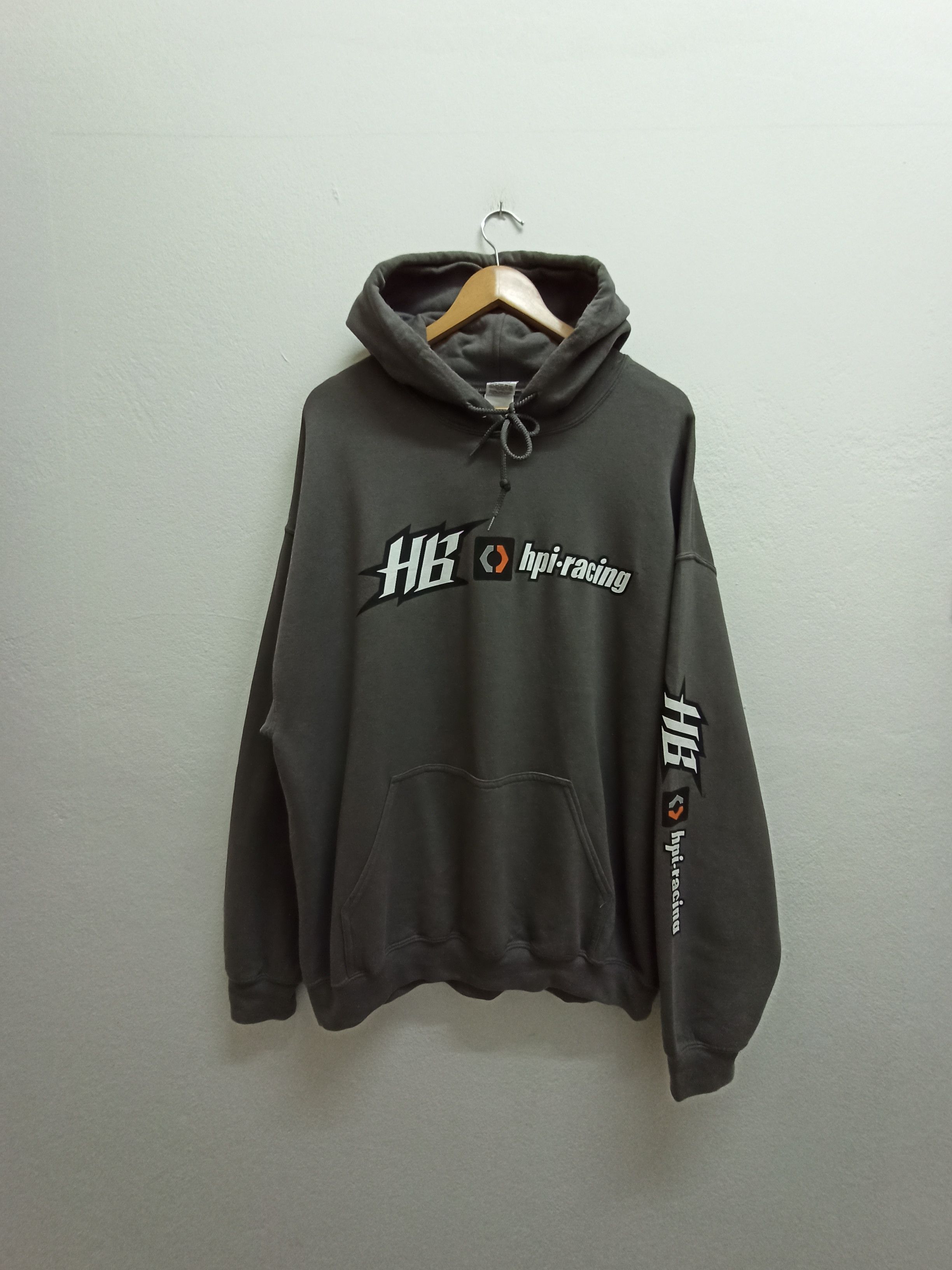 Japanese Brand Rare Hoodie Hbi - Racing Engineered Purpose With Size US XL / EU 56 / 4 - 2 Thumbnail