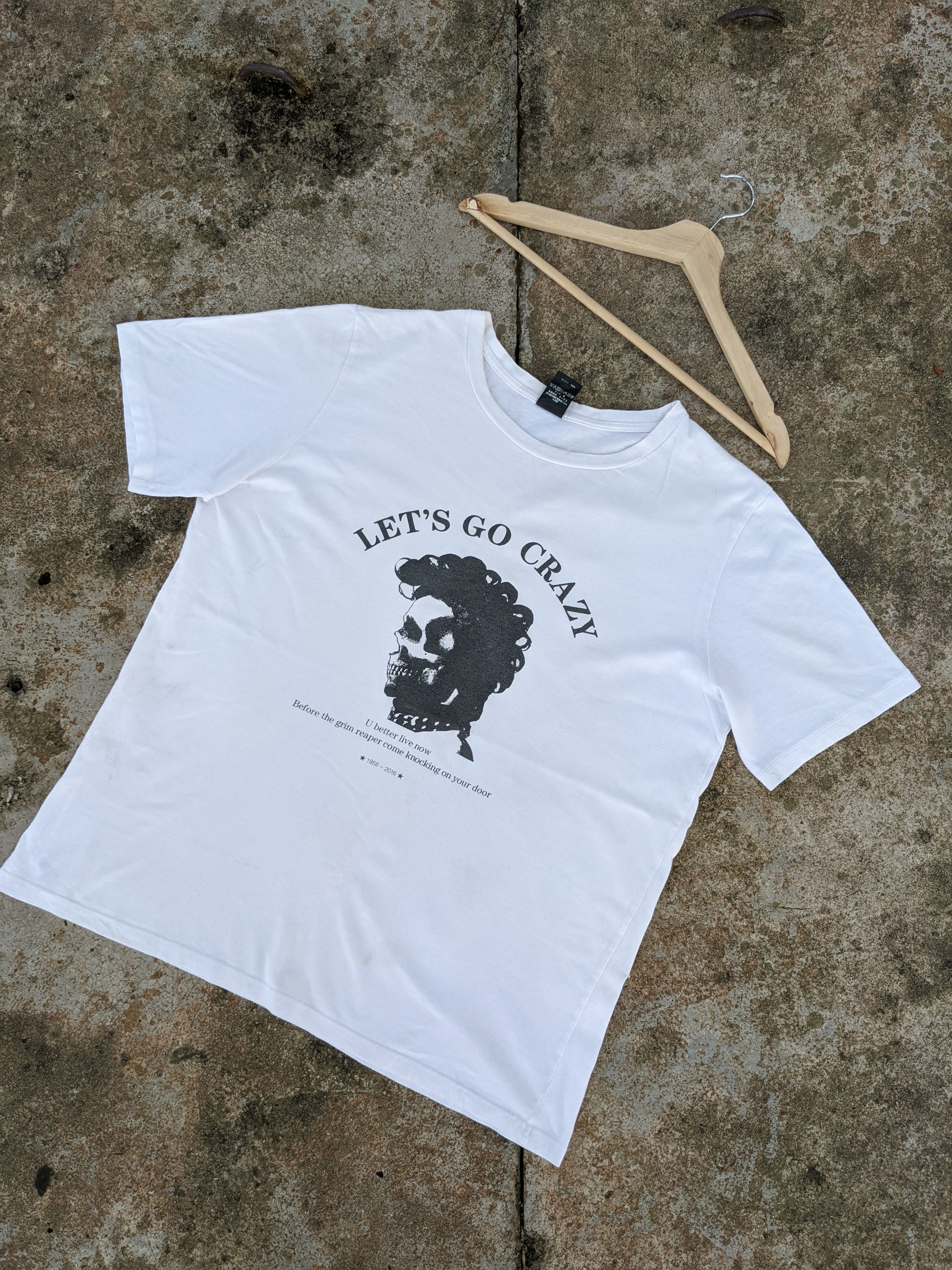 ナンバーナイン　let’s go crazy t シャツ Number (N)ine Let's Go Crazy Tee | eBay