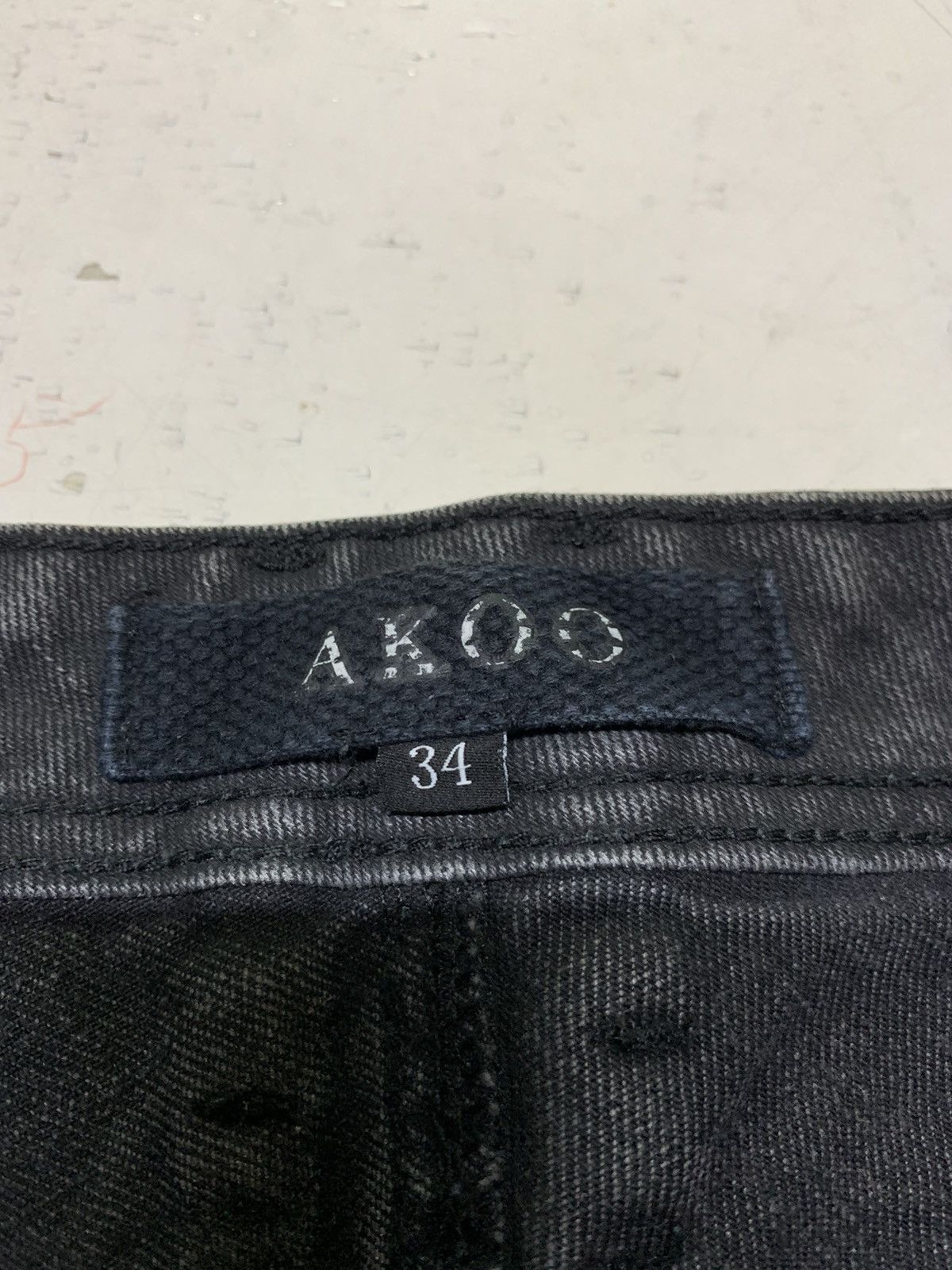 AKOO Akoo distressed denim Size US 36 / EU 52 - 13 Thumbnail