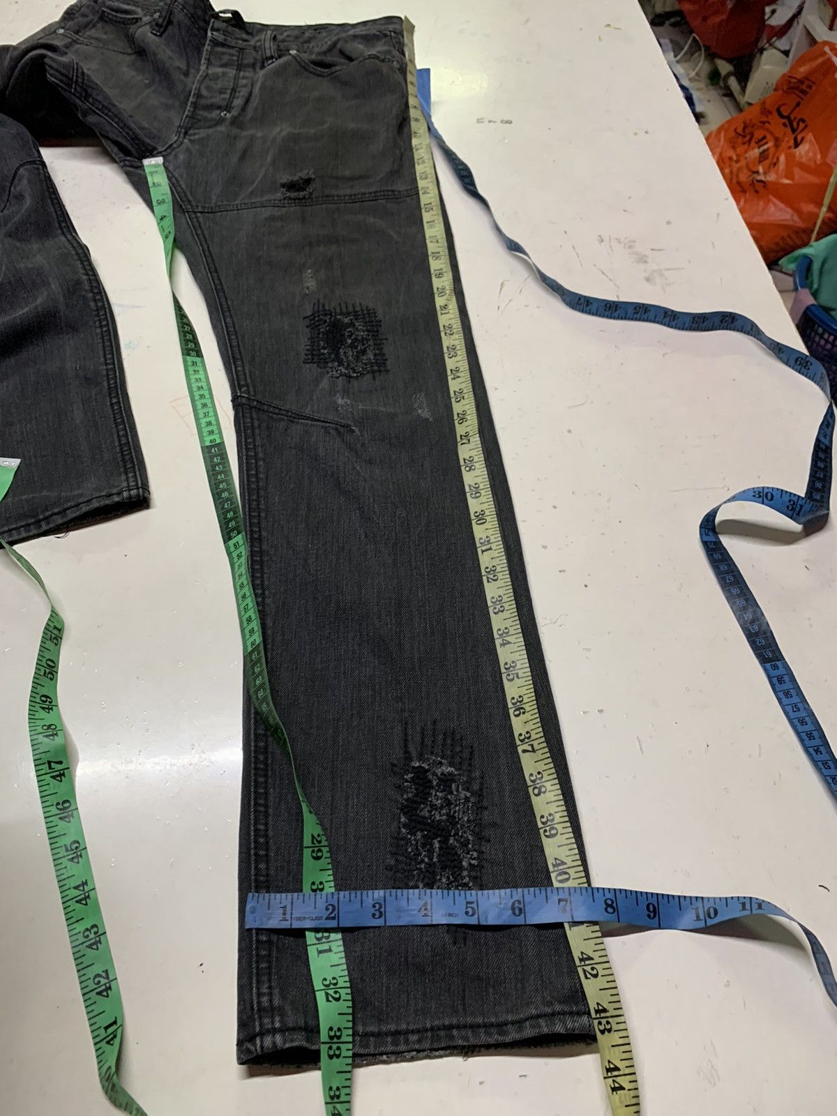 AKOO Akoo distressed denim Size US 36 / EU 52 - 22 Thumbnail