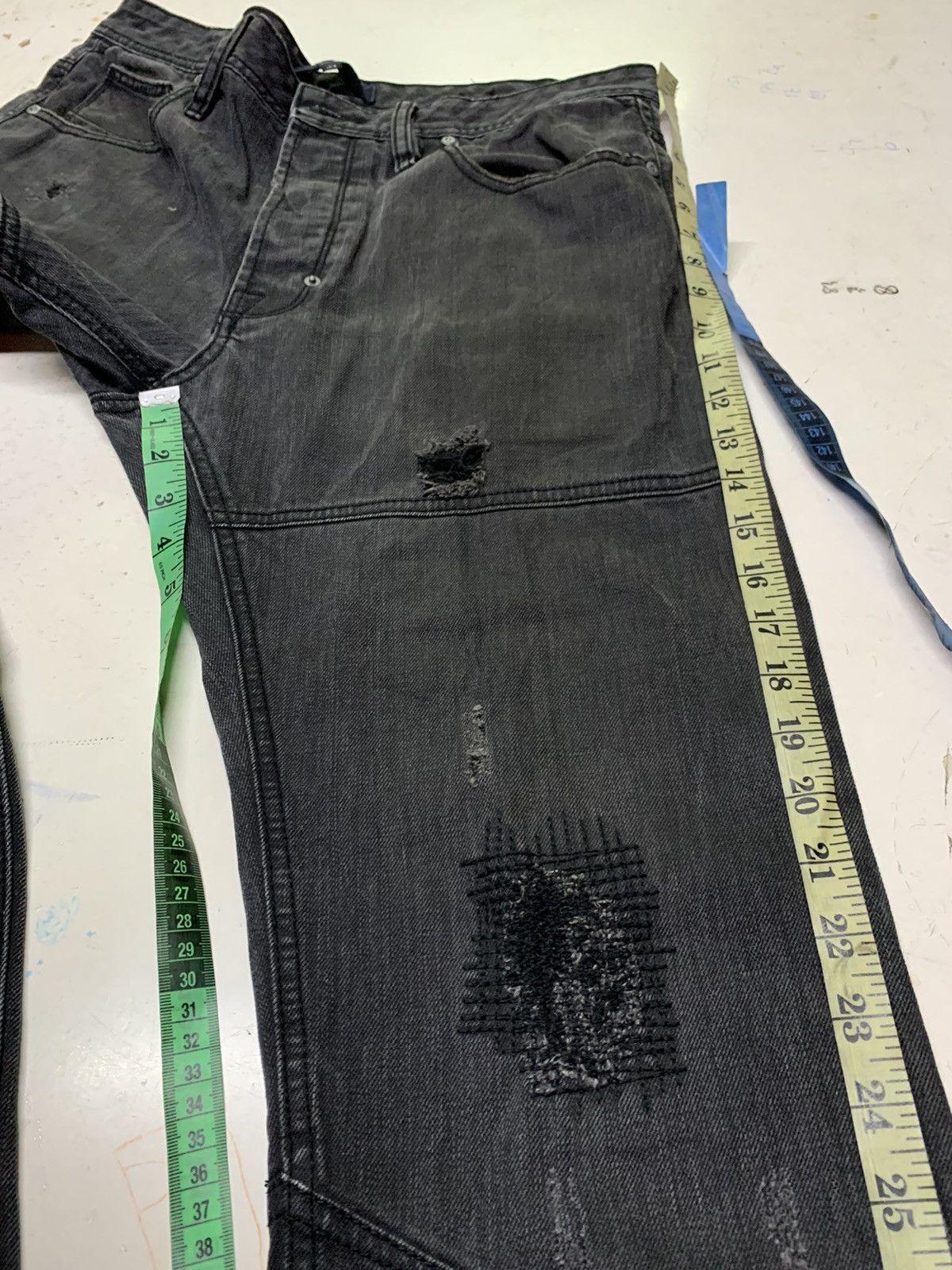 AKOO Akoo distressed denim Size US 36 / EU 52 - 23 Thumbnail