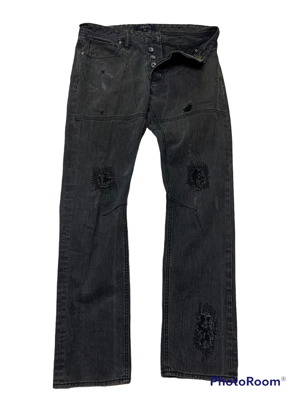 AKOO Akoo distressed denim Size US 36 / EU 52 - 3 Thumbnail