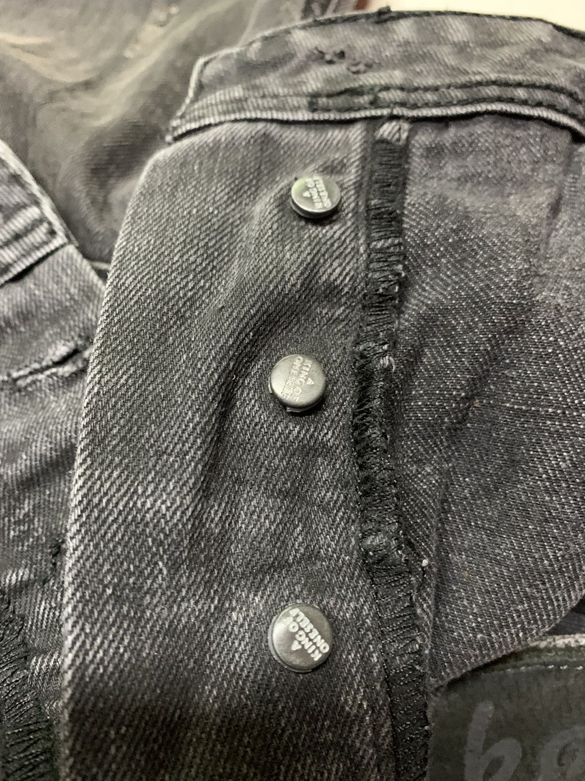 AKOO Akoo distressed denim Size US 36 / EU 52 - 16 Thumbnail