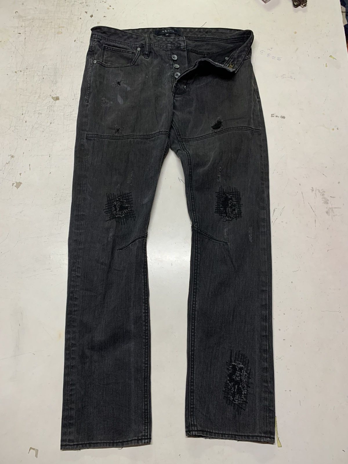 AKOO Akoo distressed denim Size US 36 / EU 52 - 20 Thumbnail