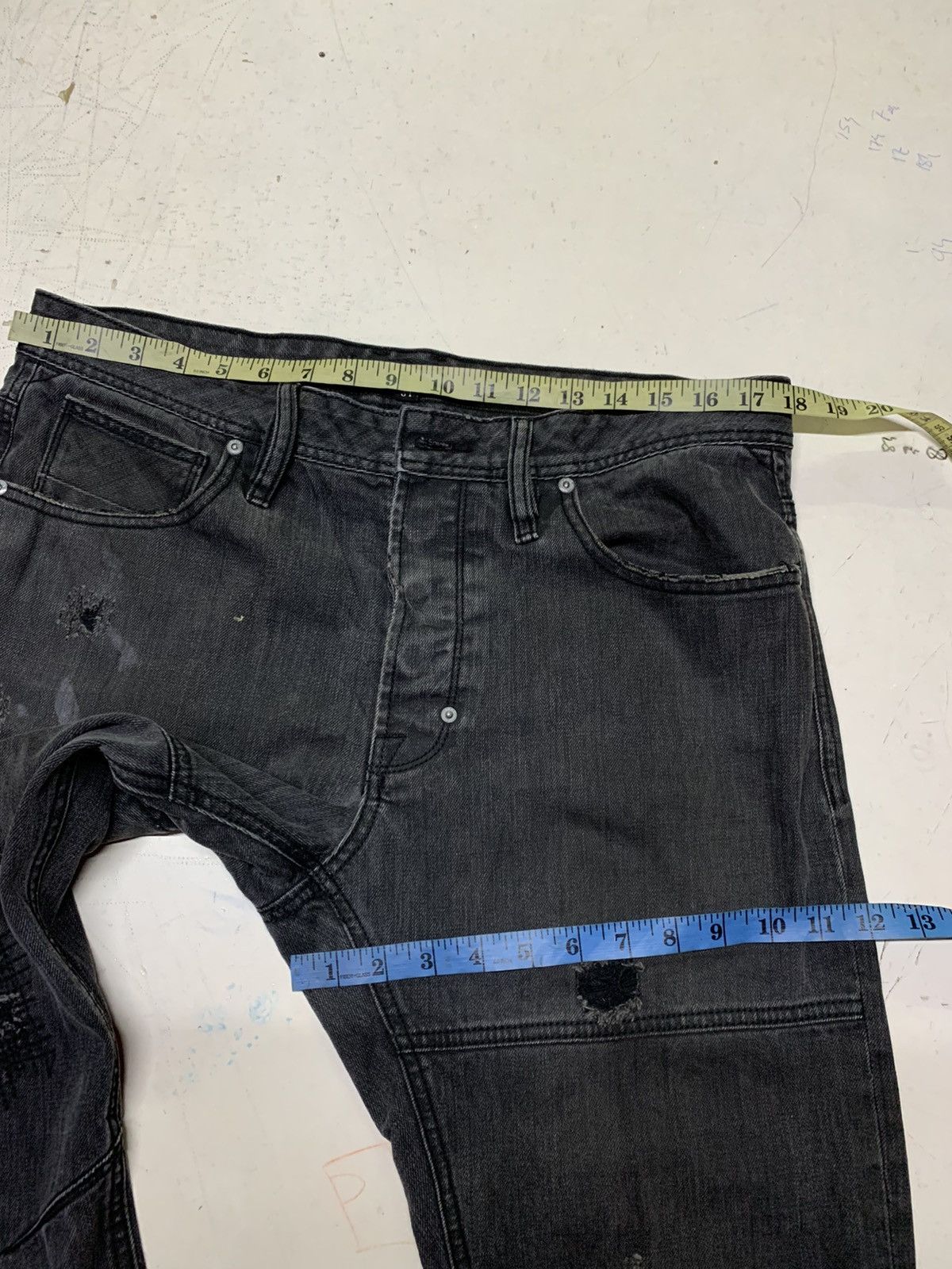 AKOO Akoo distressed denim Size US 36 / EU 52 - 21 Thumbnail