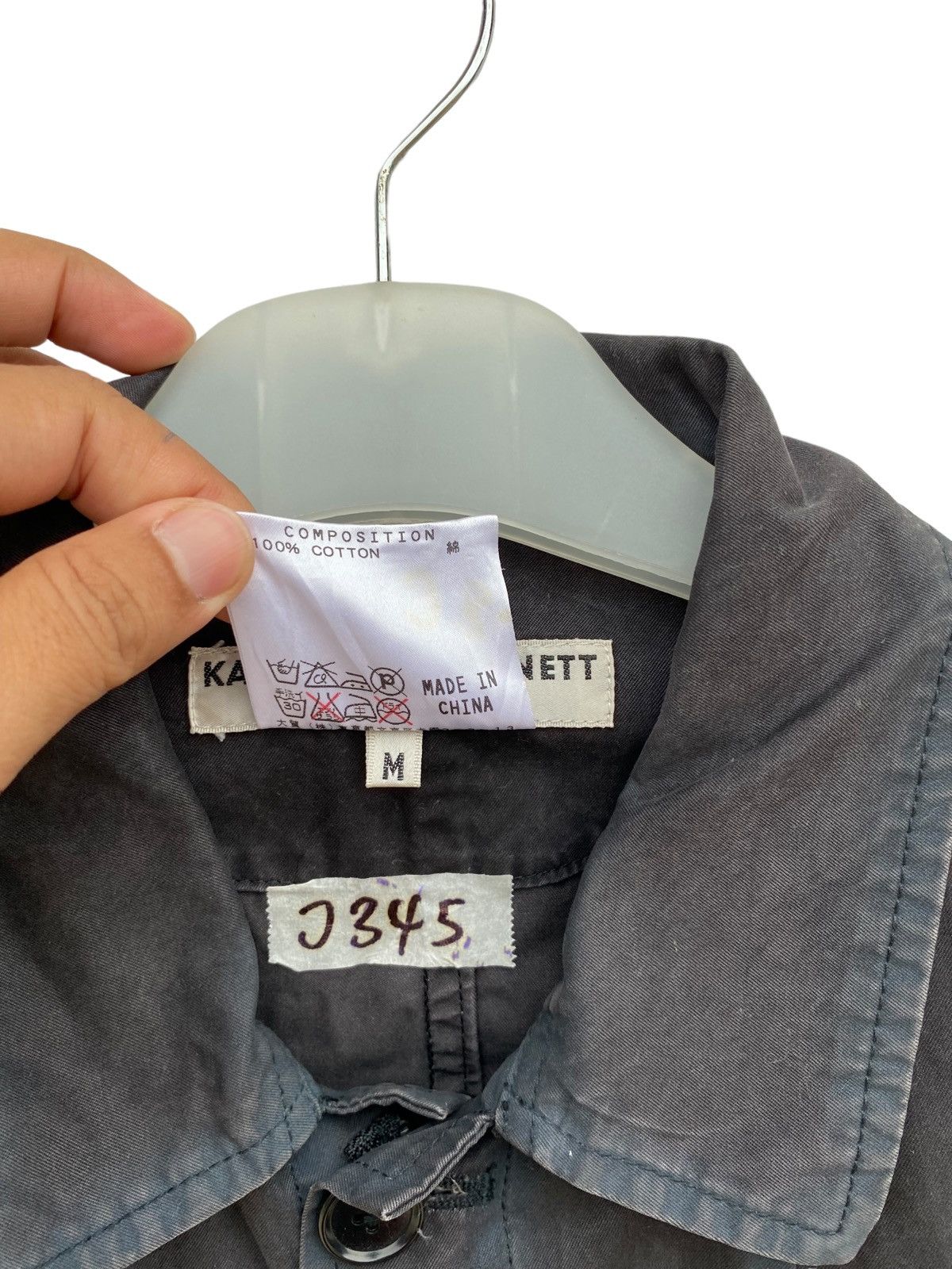 Japanese Brand × Katharine Hamnett London Katharine Hamnett Blouson Military Jacket Style Size US M / EU 48-50 / 2 - 6 Thumbnail
