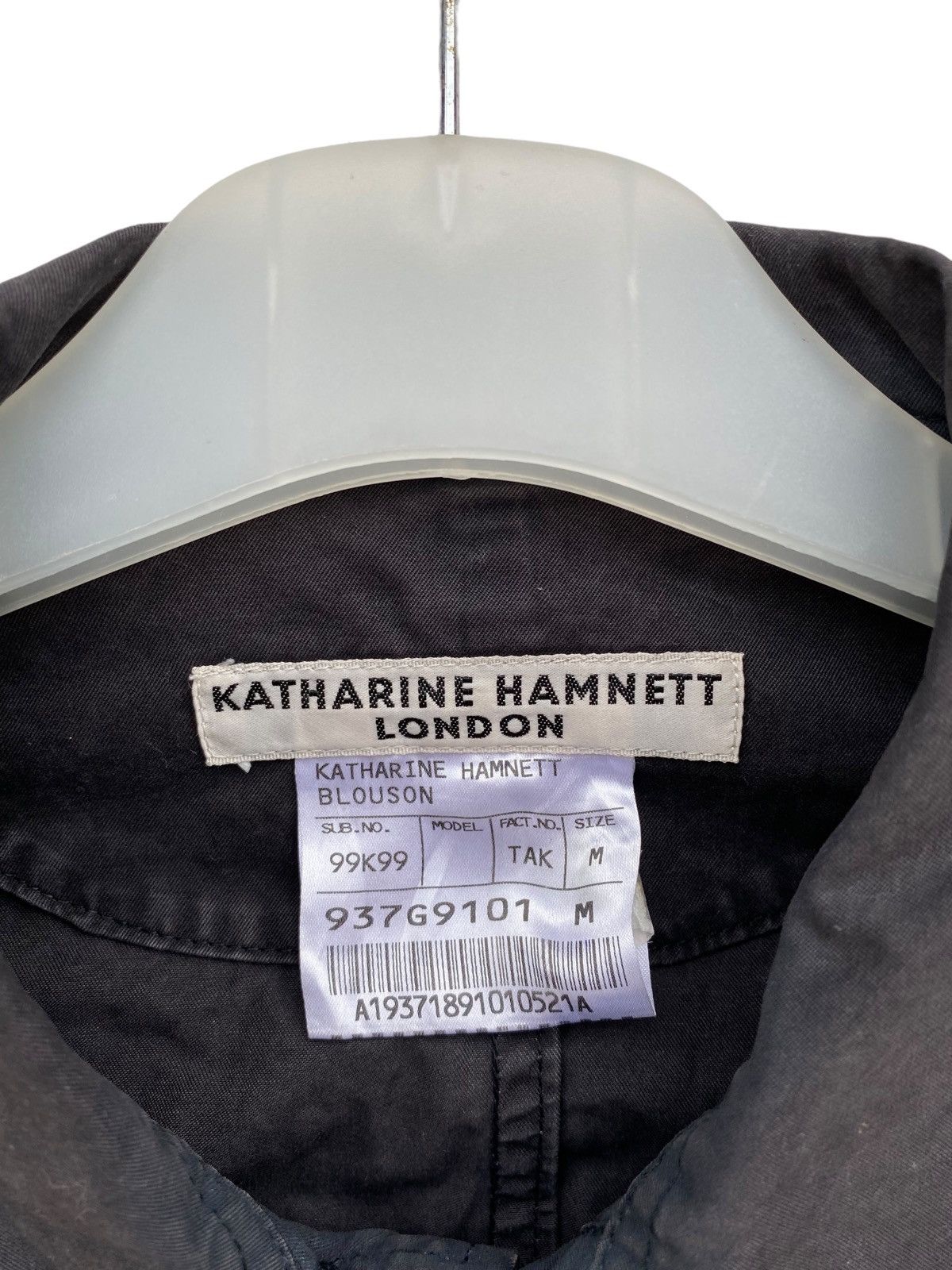 Japanese Brand × Katharine Hamnett London Katharine Hamnett Blouson Military Jacket Style Size US M / EU 48-50 / 2 - 4 Thumbnail