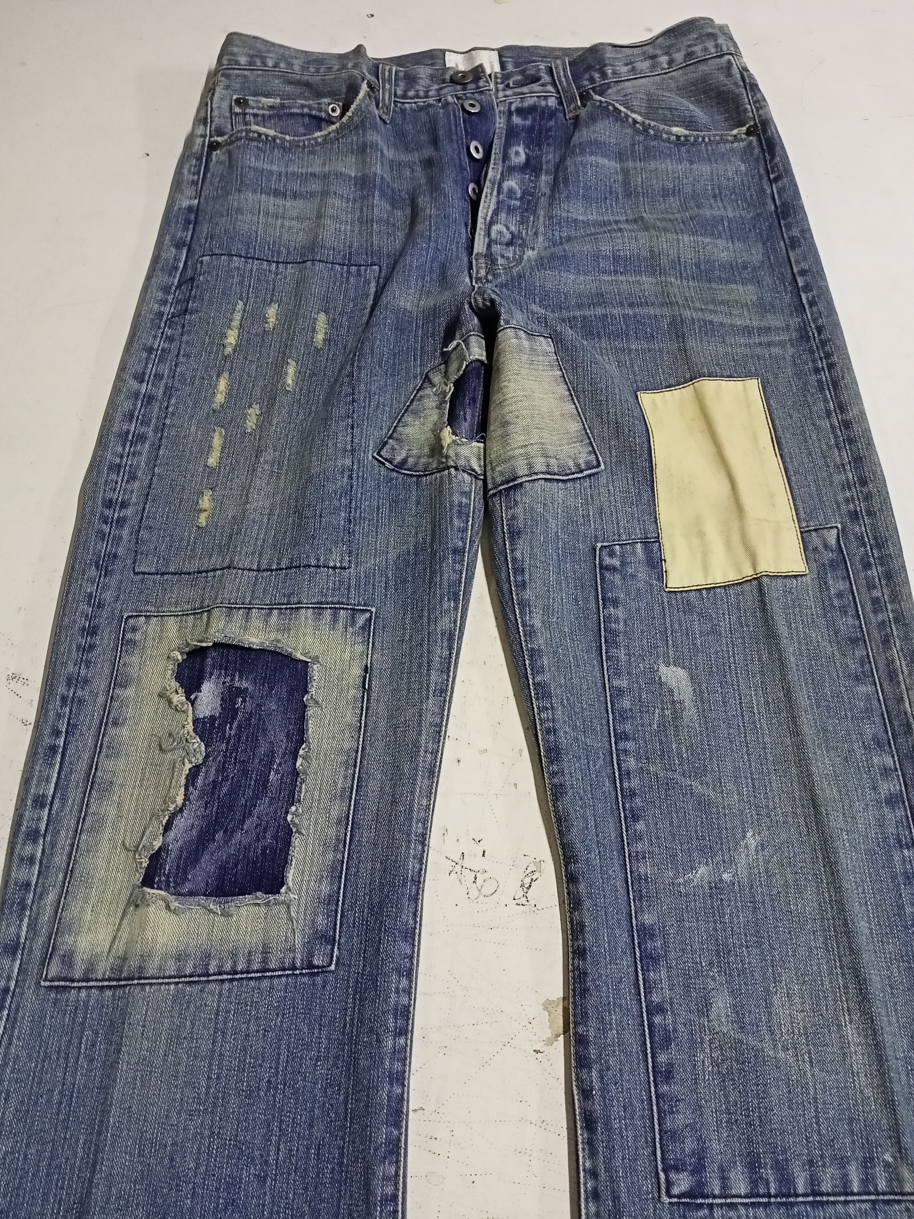 Japanese Brand × Vintage Designer jeans Size US 33 - 8 Thumbnail