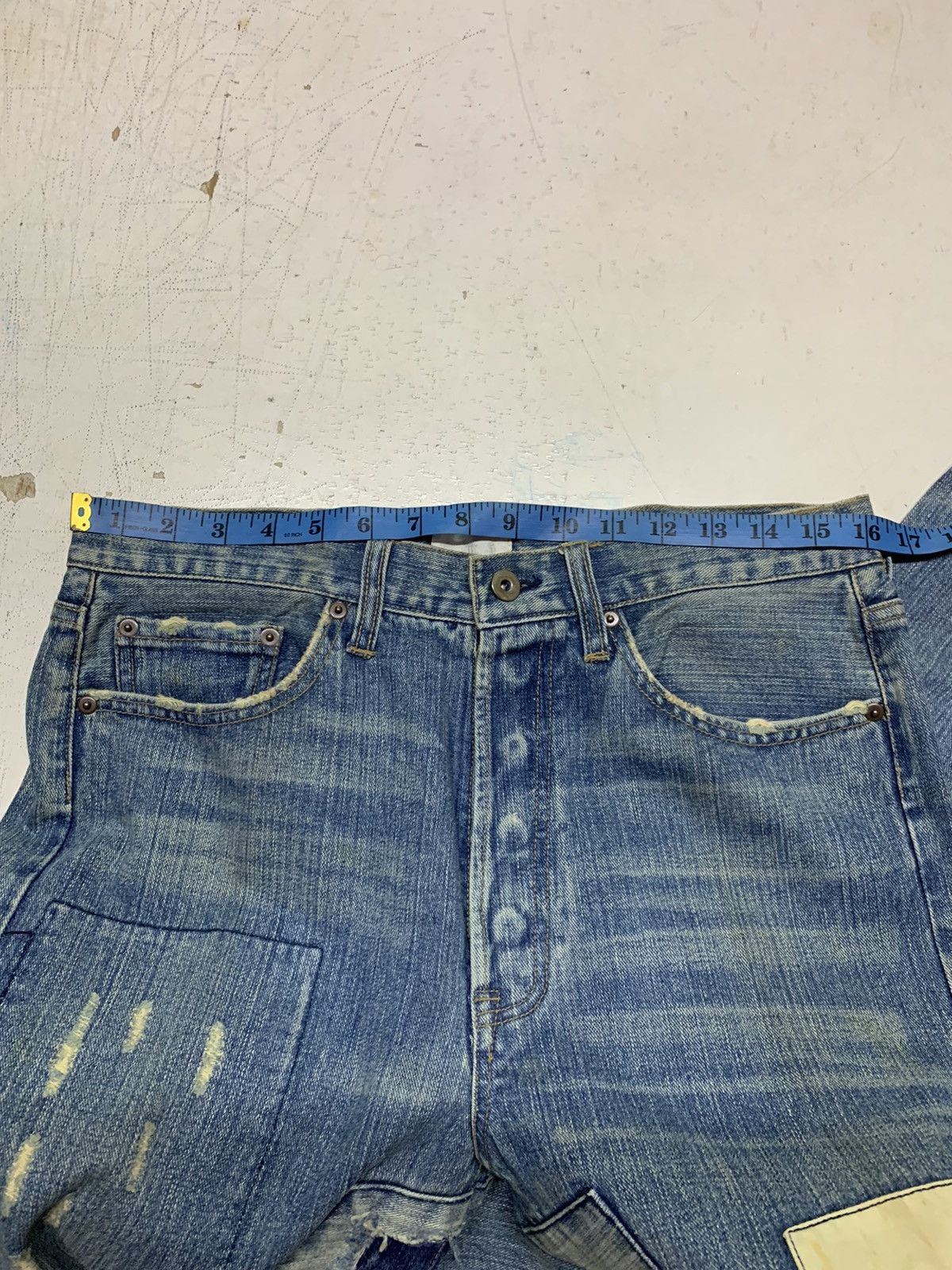 Japanese Brand × Vintage Designer jeans Size US 33 - 17 Thumbnail