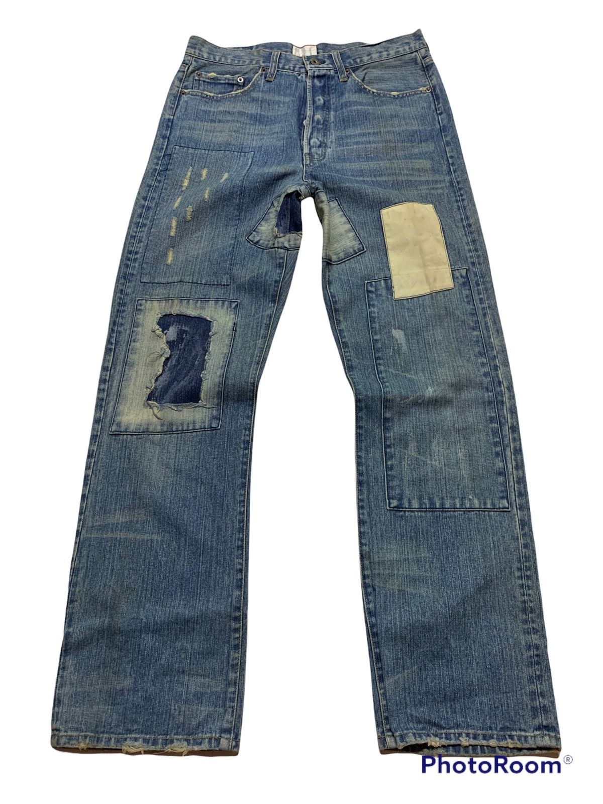 Japanese Brand × Vintage Designer jeans Size US 33 - 2 Thumbnail