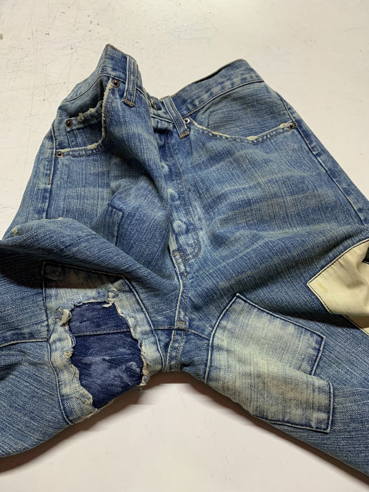Japanese Brand × Vintage Designer jeans Size US 33 - 16 Thumbnail