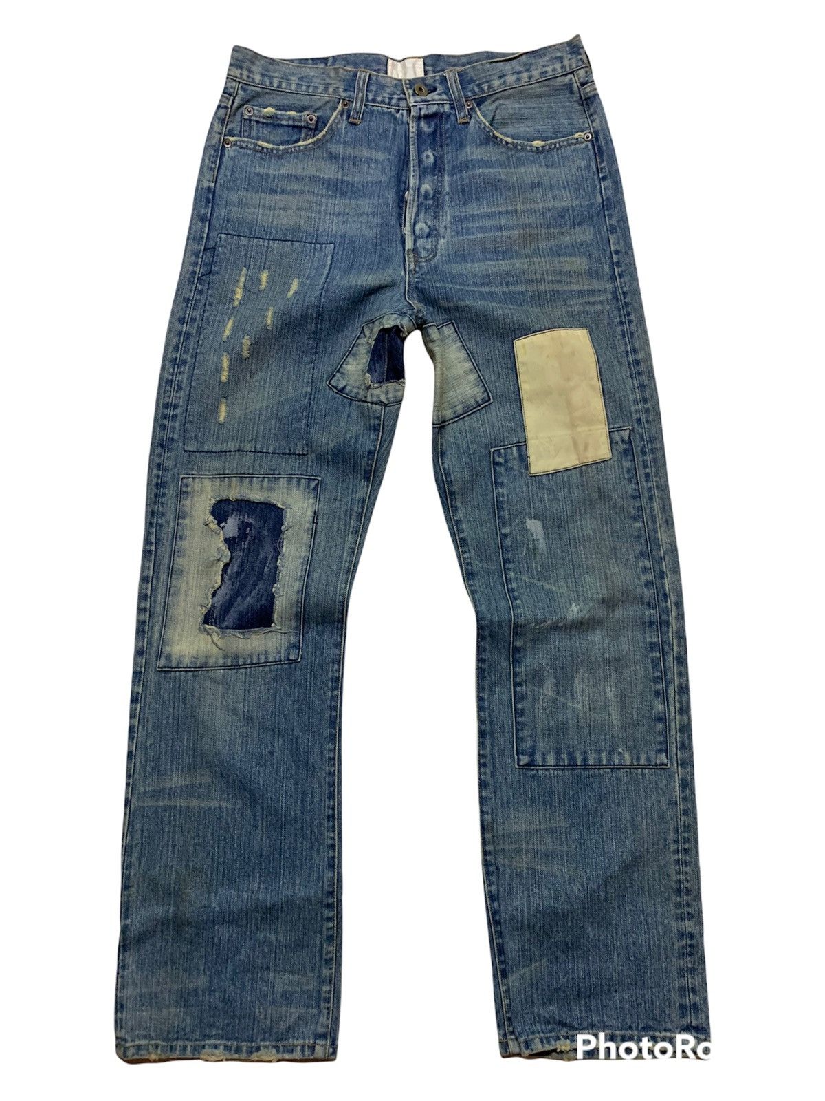 Japanese Brand × Vintage Designer jeans Size US 33 - 1 Thumbnail