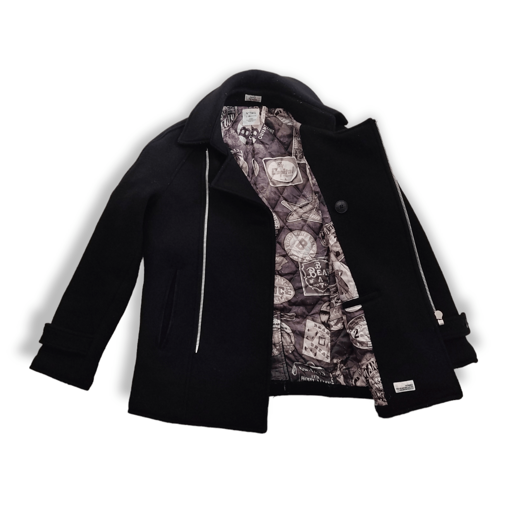Beauty Beast Bedwin & The Heartbreakers N2 Melton Peacoat Jacket Size US S / EU 44-46 / 1 - 5 Thumbnail