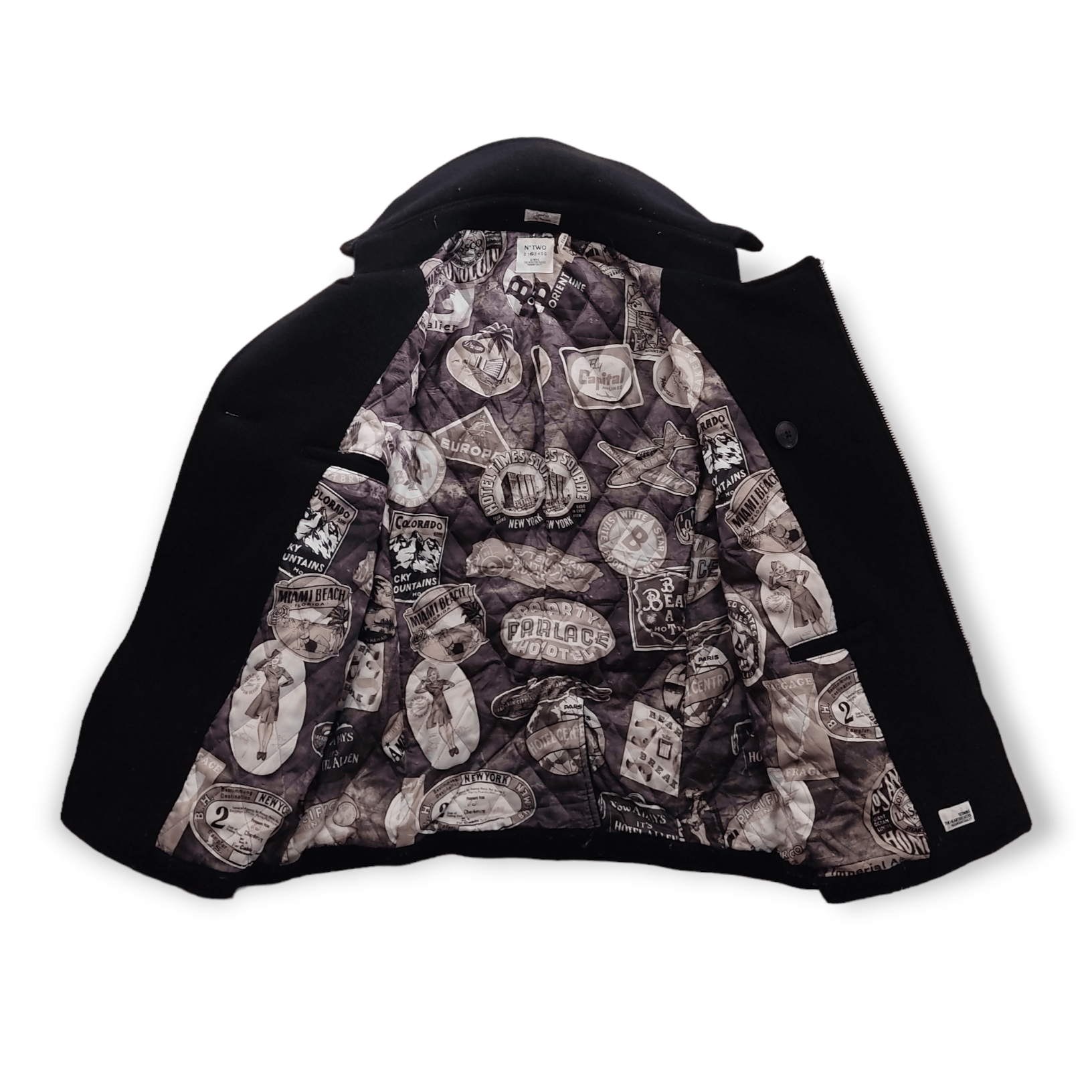 Bedwin & The Heartbreakers N2 Melton Peacoat Jacket